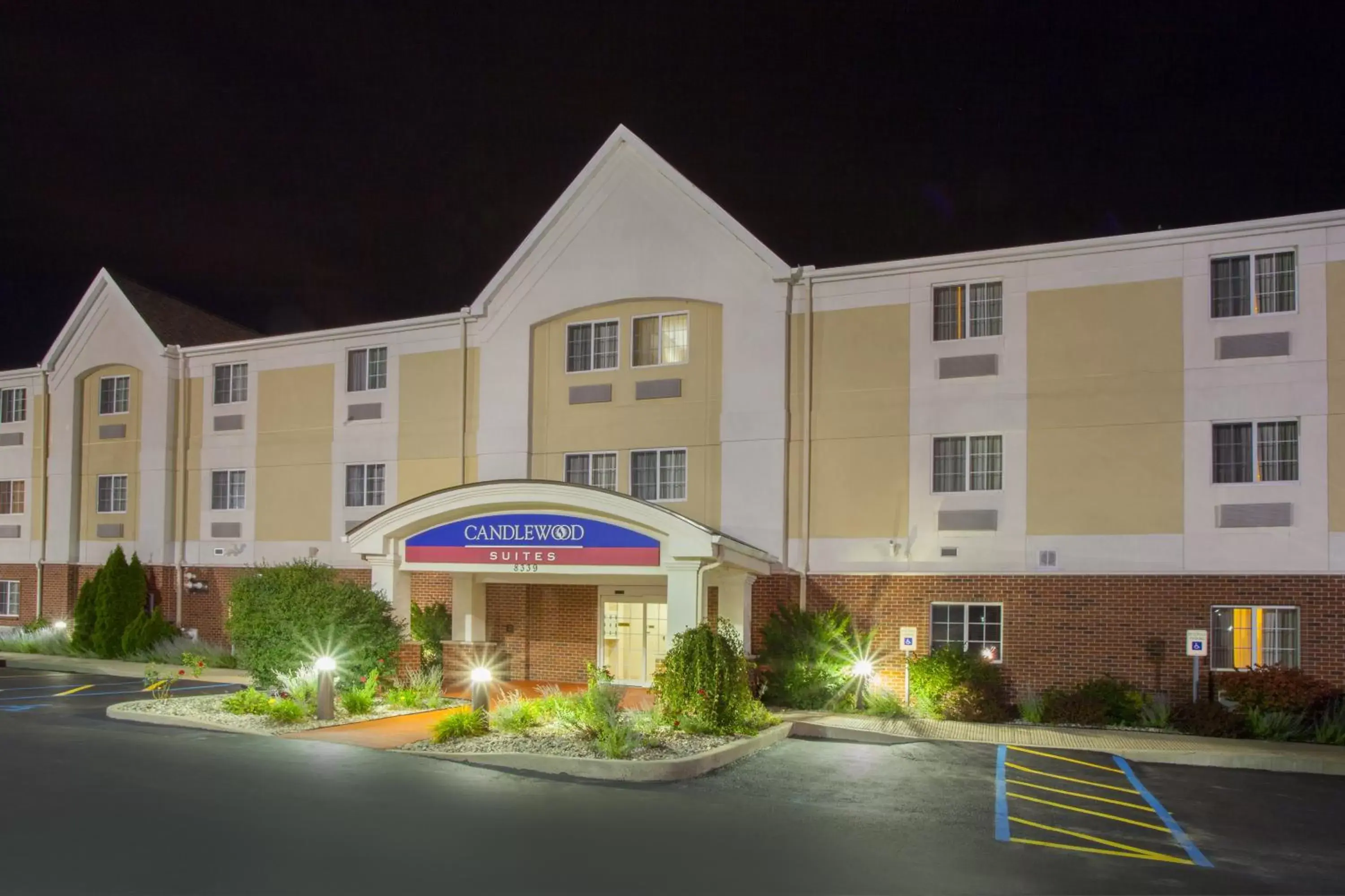 Property Building in Candlewood Suites Merrillville, an IHG Hotel