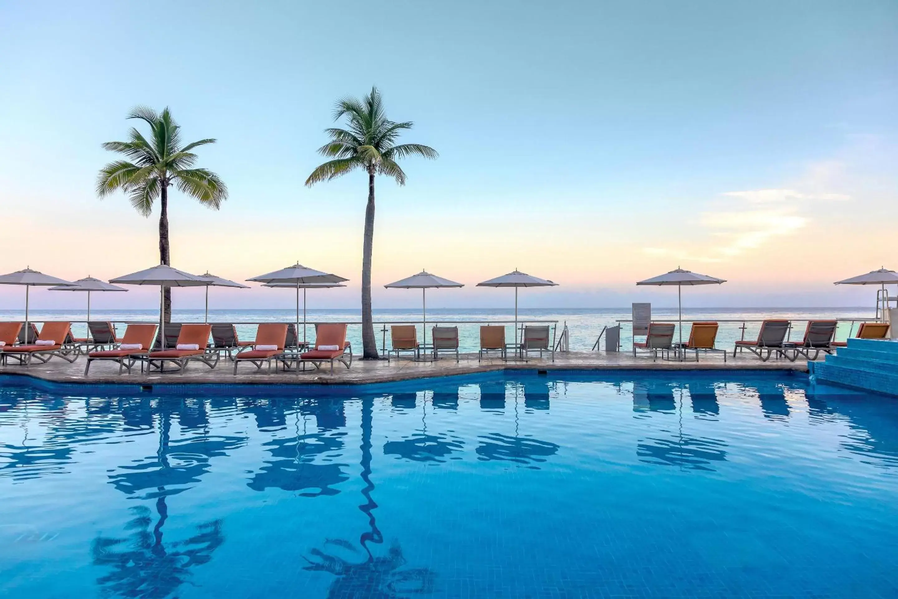 Swimming Pool in Cozumel Palace-All Inclusive