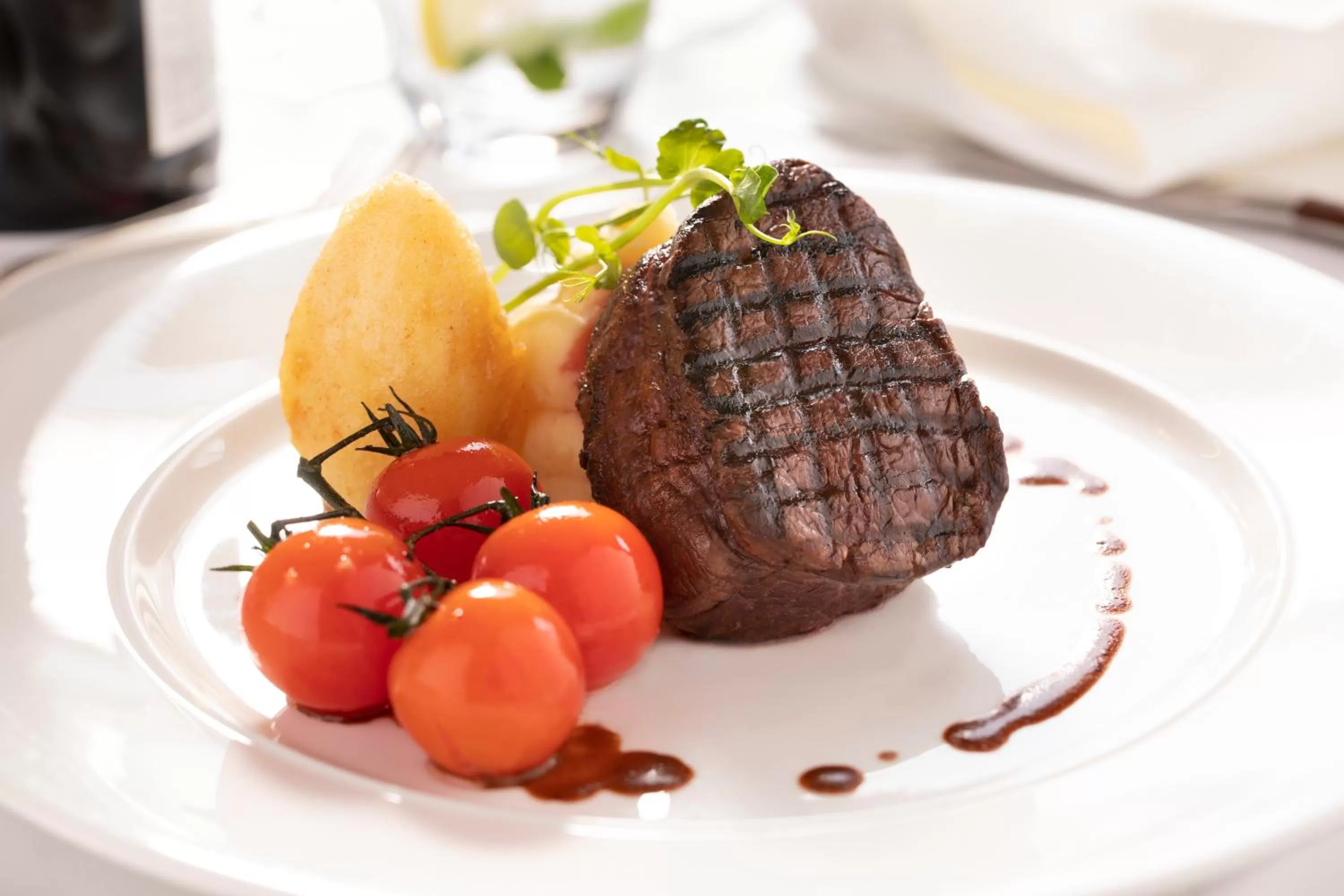 Food close-up in Cabra Castle Hotel