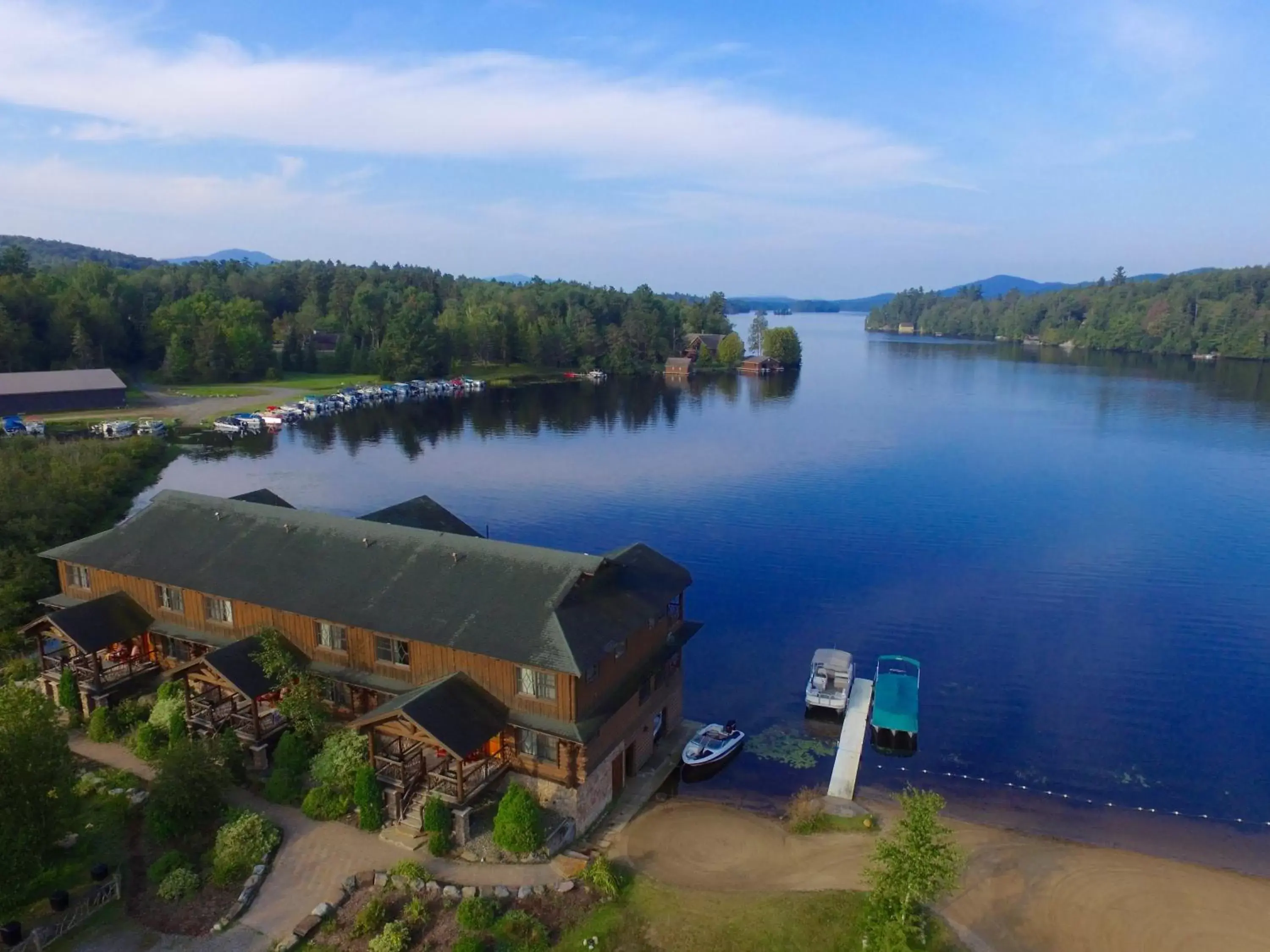 Bird's-eye View in Ampersand Bay Resort