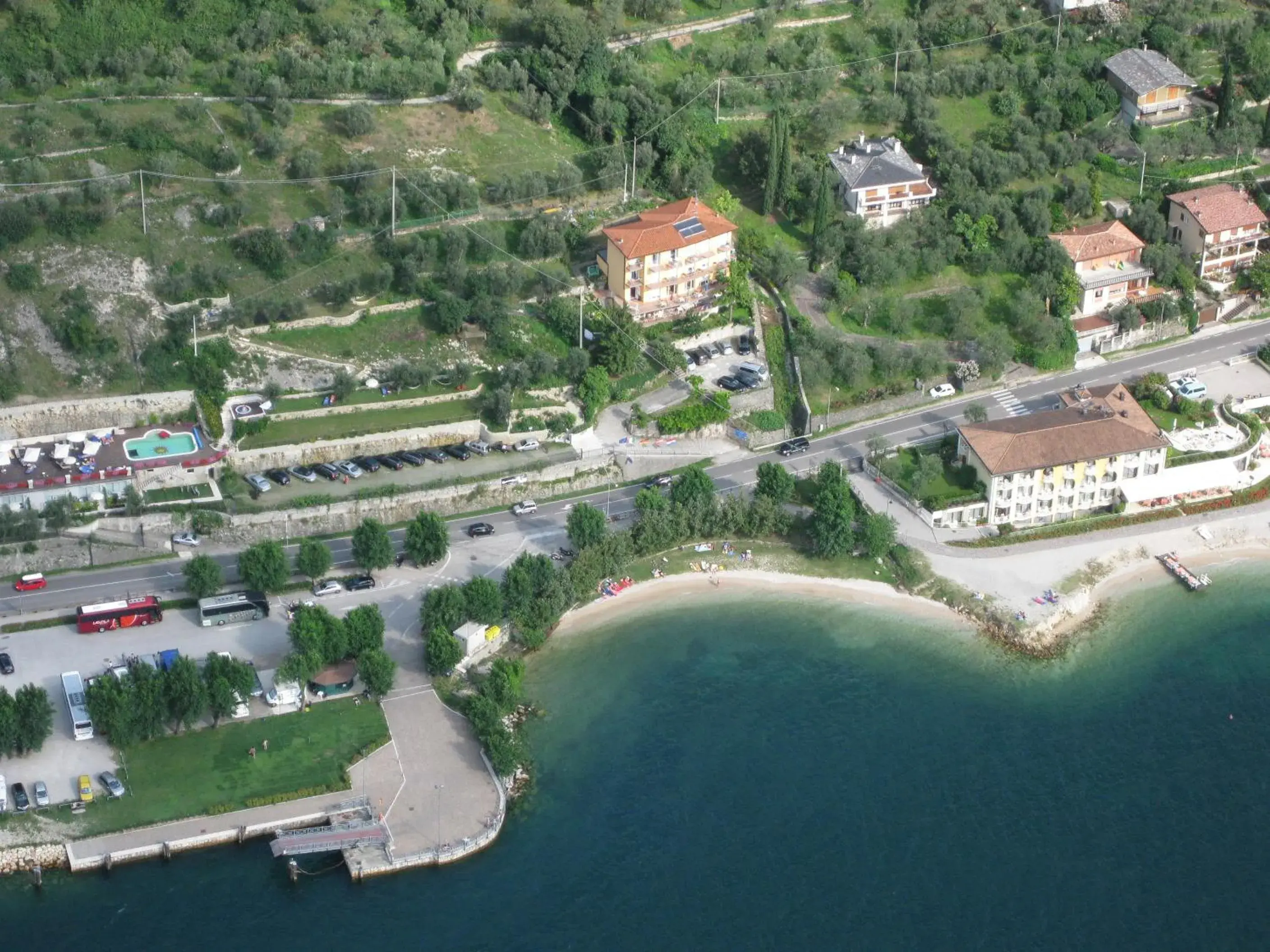 Facade/entrance, Bird's-eye View in Hotel Casa Marinella