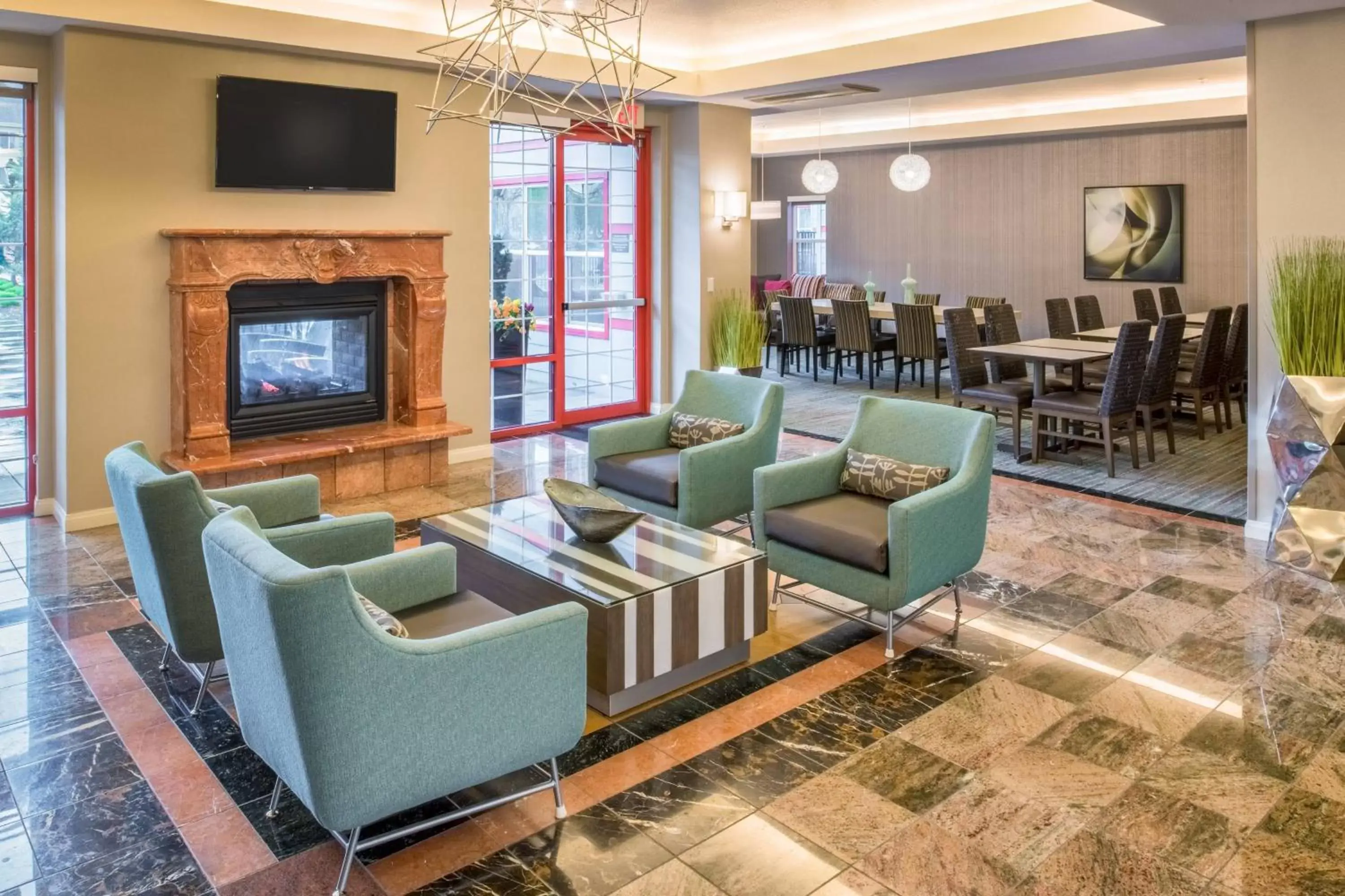 Lobby or reception in Residence Inn by Marriott Portland North