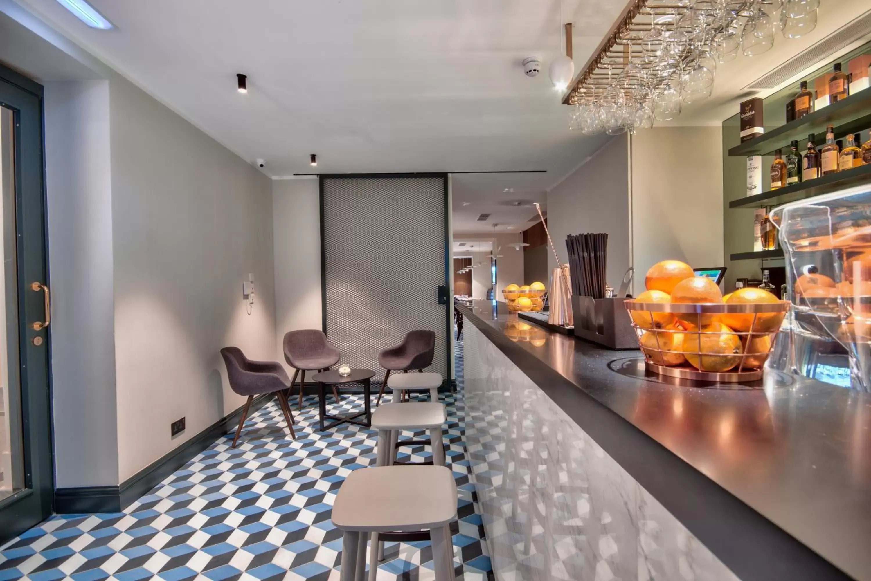Lounge or bar in La Falconeria Hotel