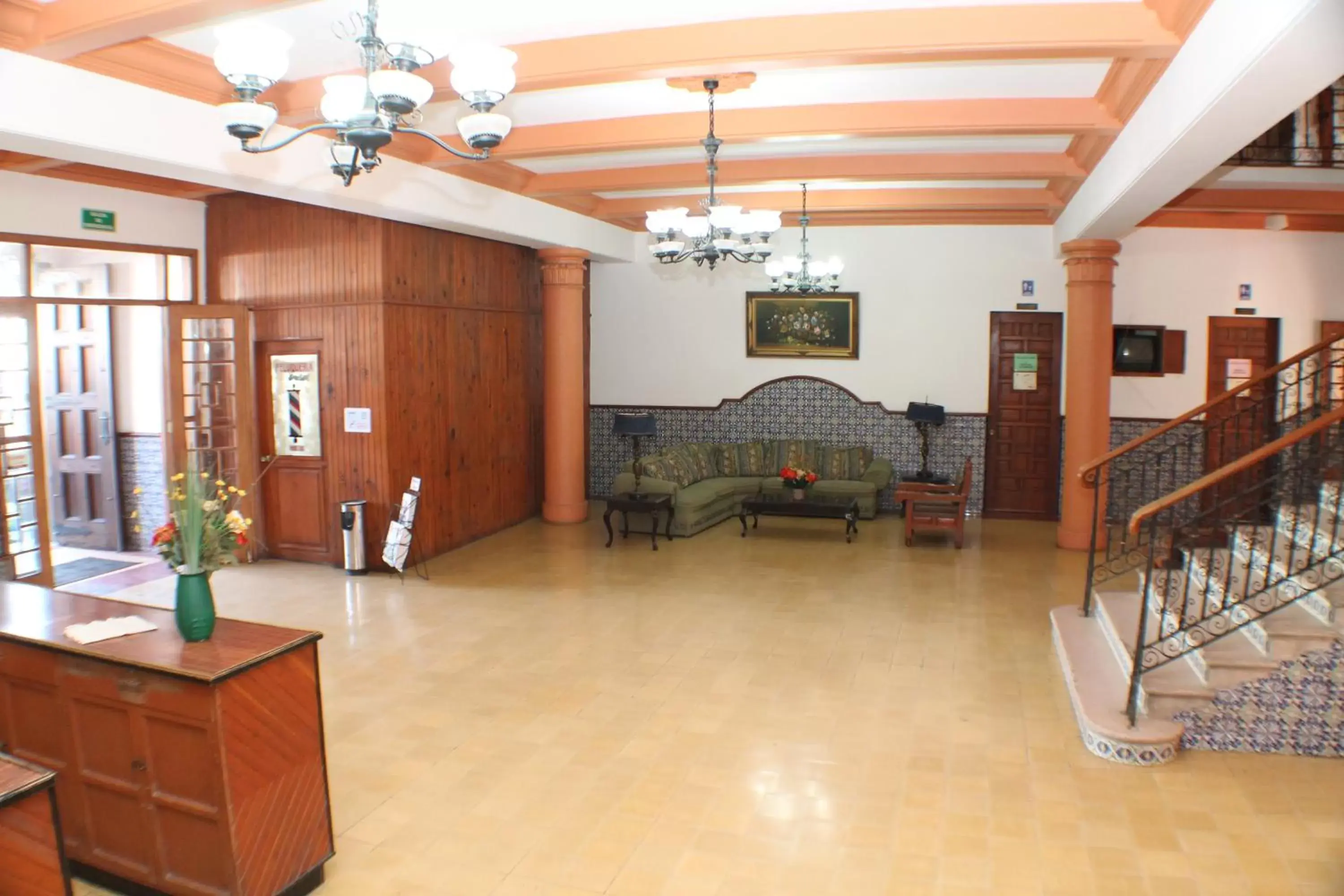 Lobby/Reception in Hotel Los Monteros