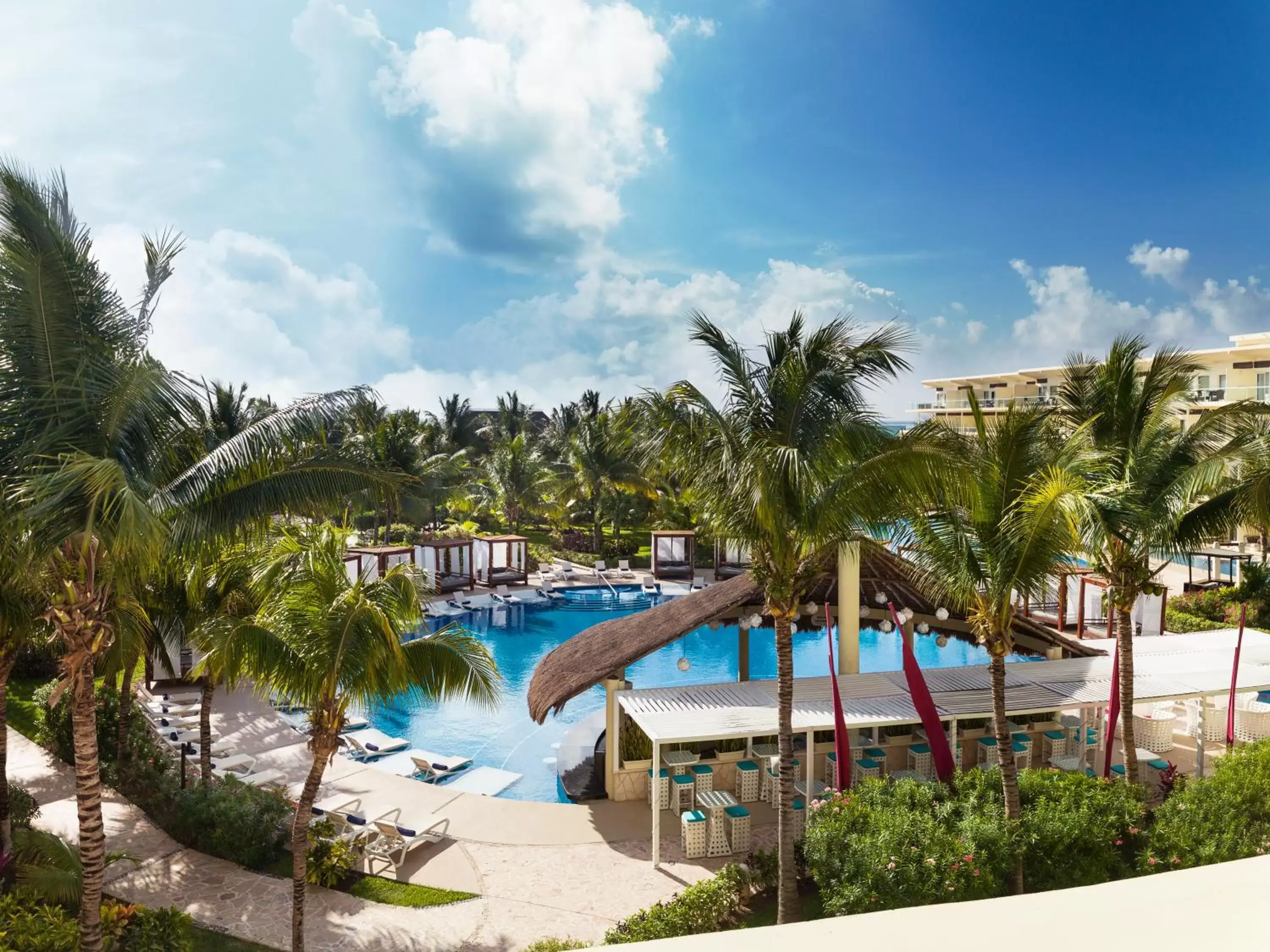 Swimming Pool in Azul Beach Resort Riviera Cancun, Gourmet All Inclusive by Karisma