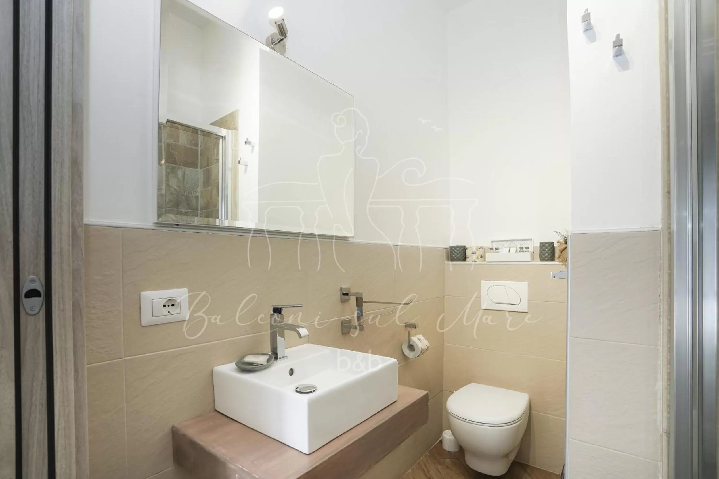 Bathroom in Balconi sul mare