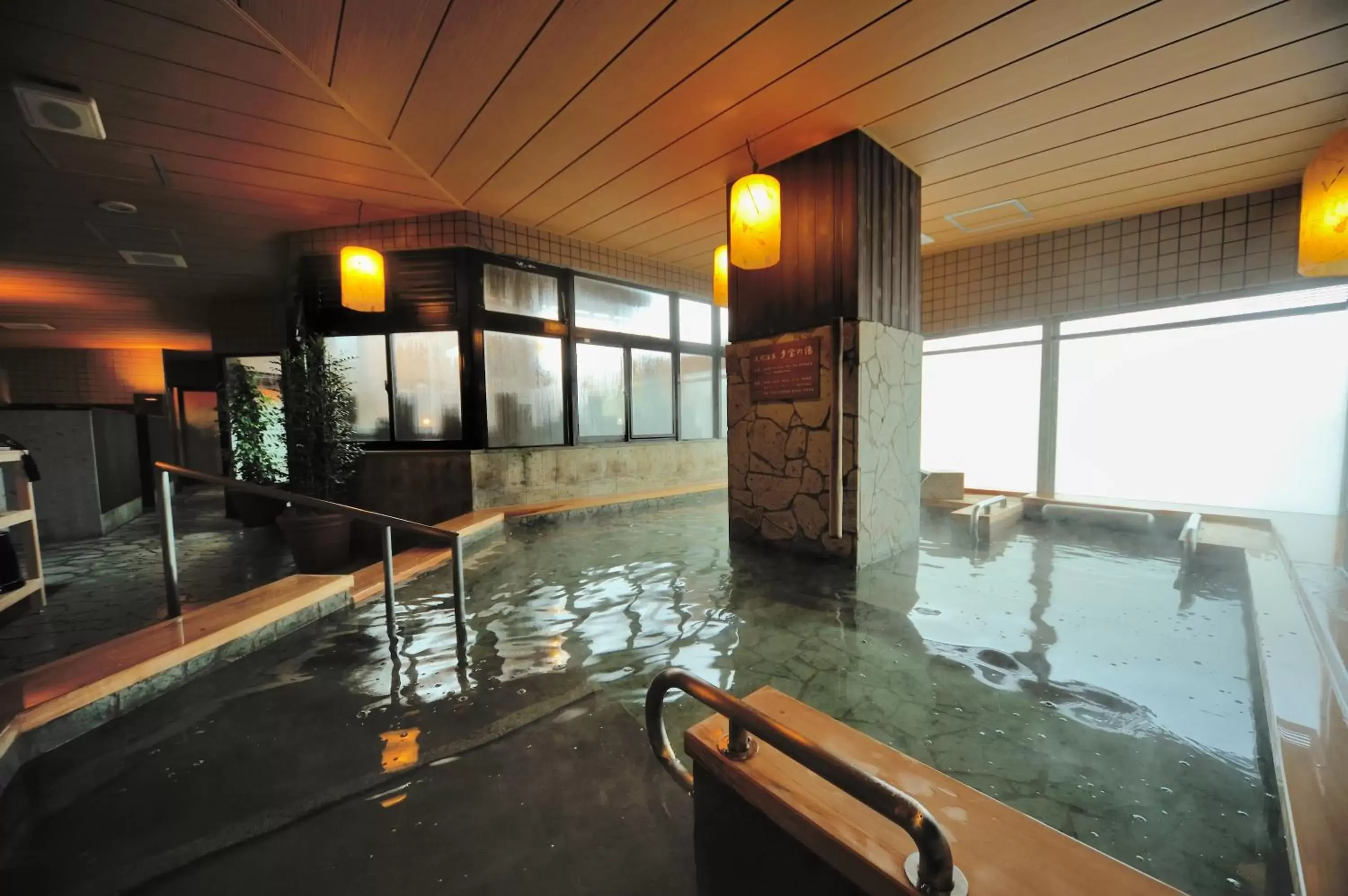 Hot Spring Bath in Tennen Onsen Taho-no-Yu Dormy Inn Niigata