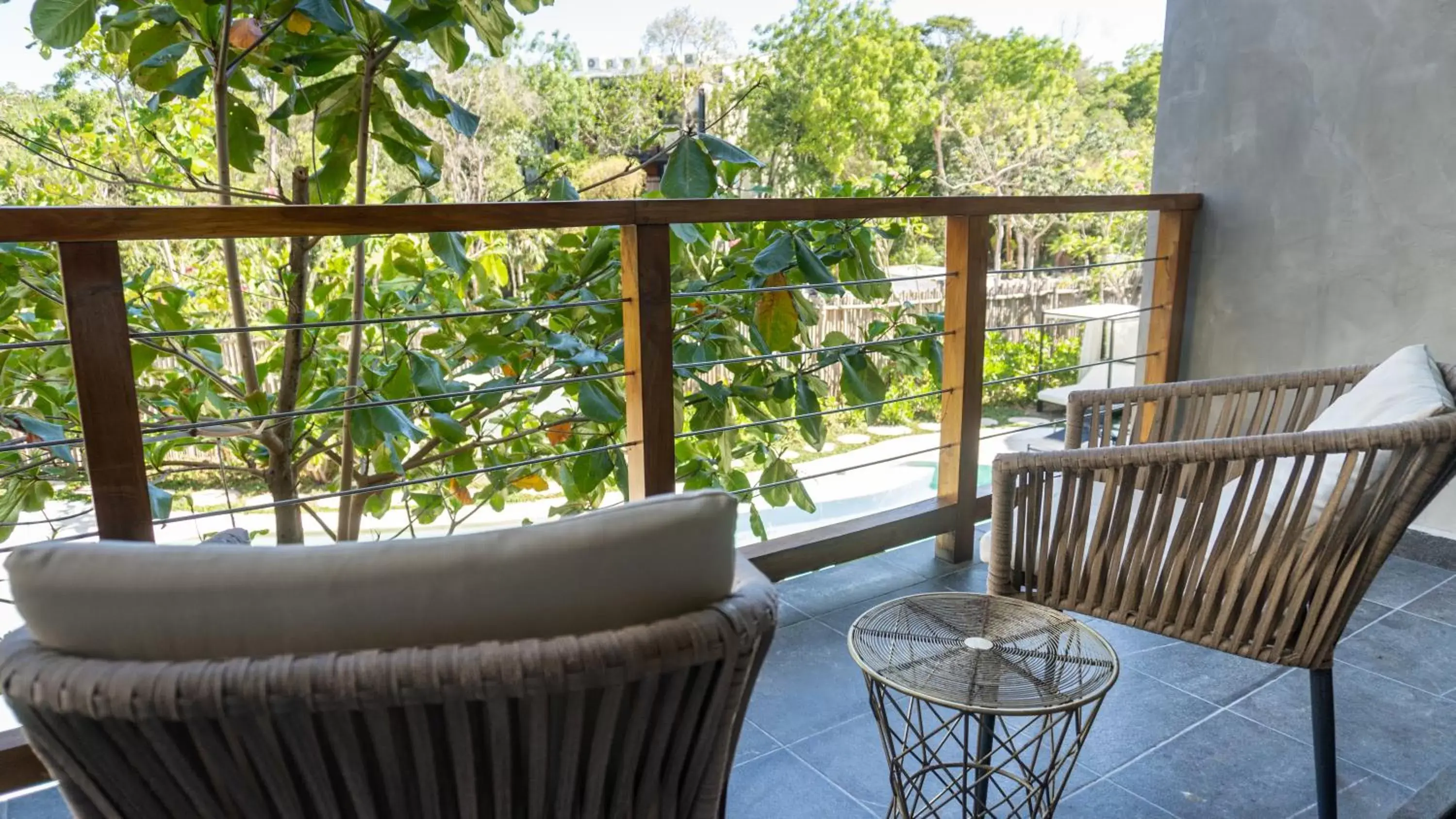 Balcony/Terrace in Luxury Condos Macondo Tulum