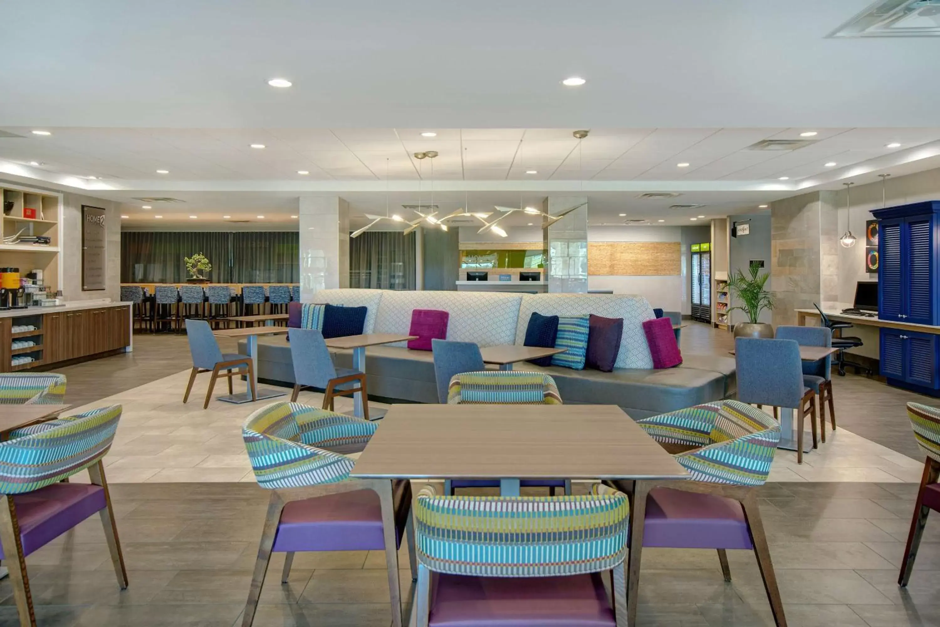 Lobby or reception, Restaurant/Places to Eat in Home2 Suites By Hilton Plano Richardson