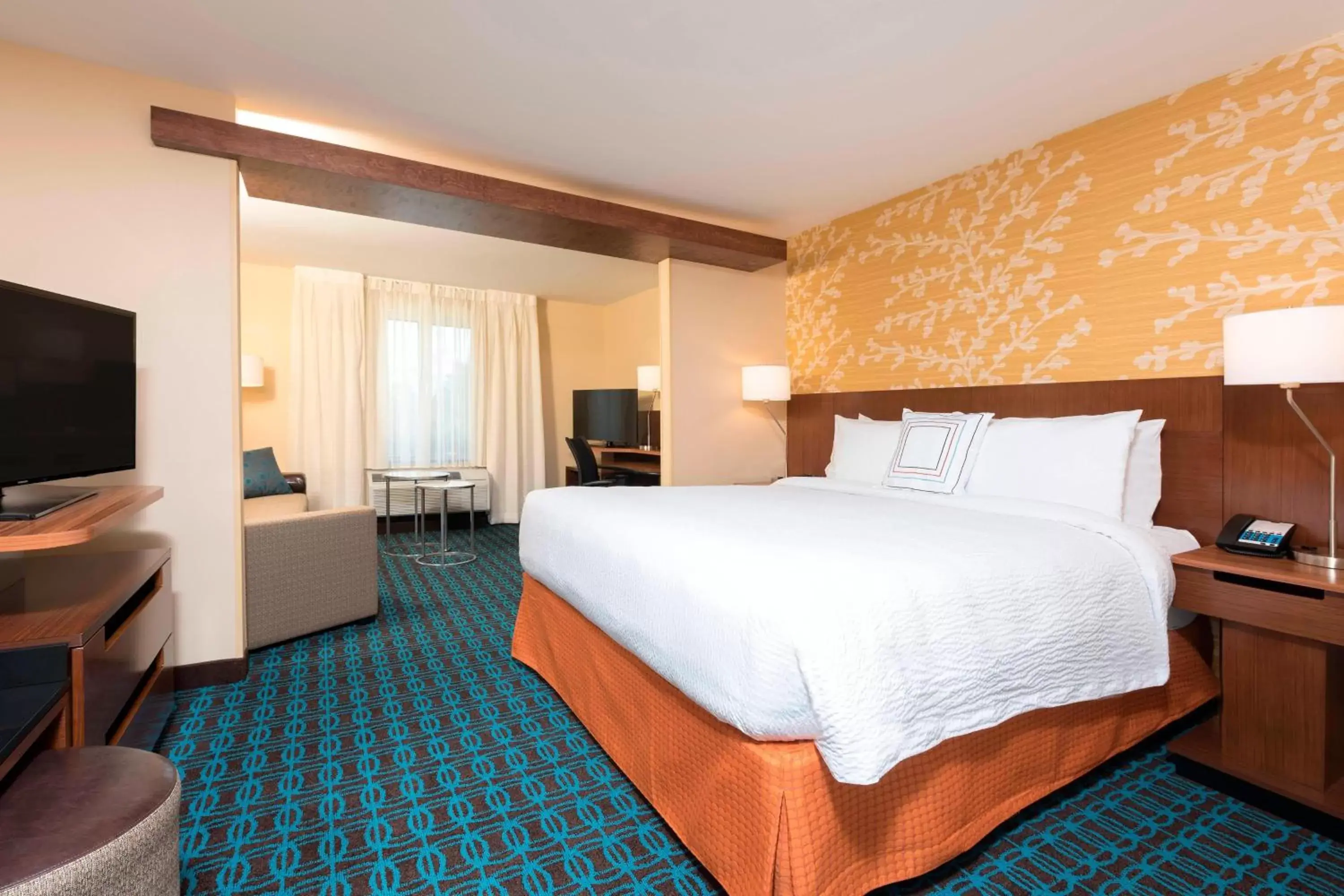 Photo of the whole room, Bed in Fairfield Inn & Suites by Marriott Orlando Kissimmee/Celebration