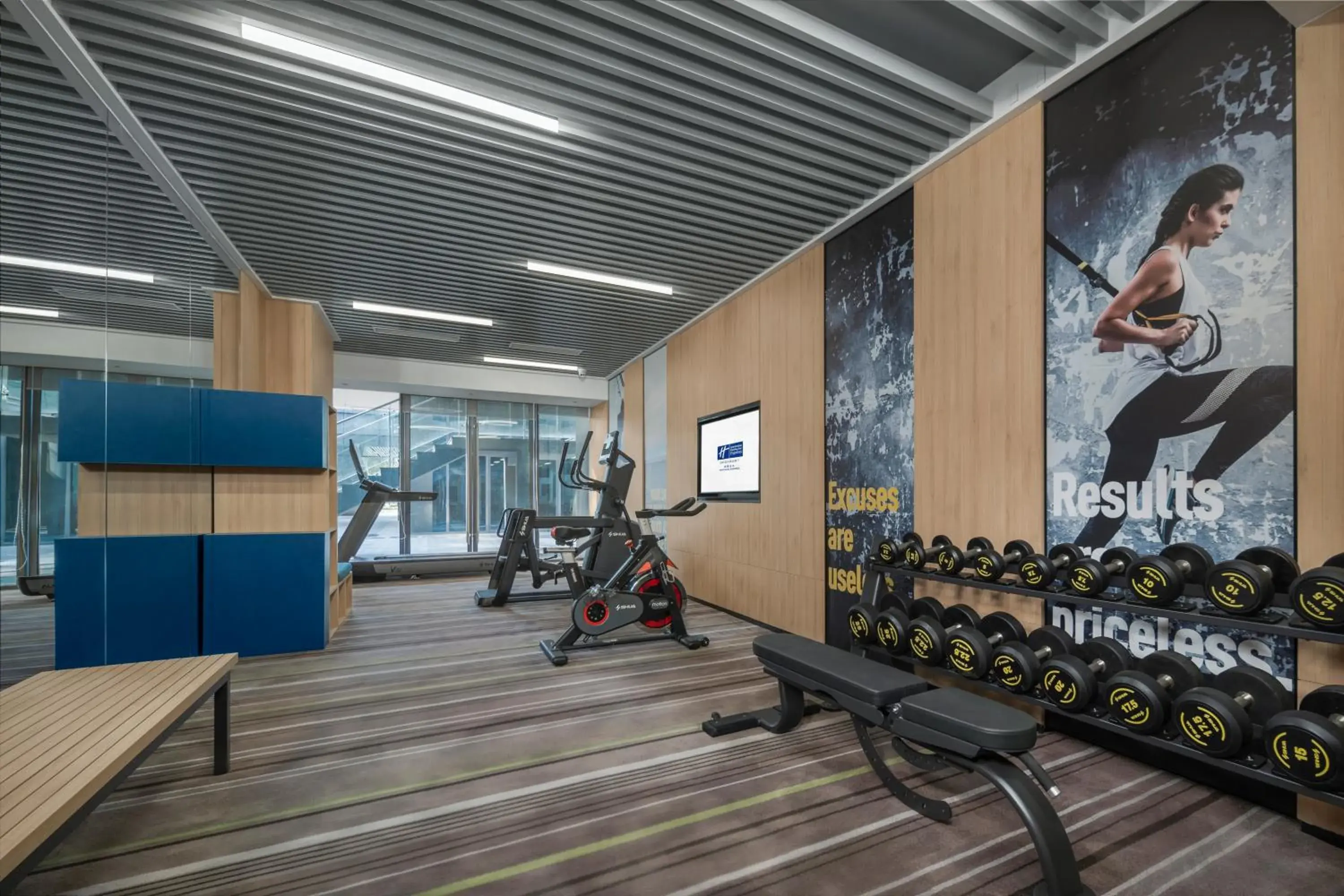 Fitness centre/facilities, Fitness Center/Facilities in Holiday Inn Express Nanchang Riverside, an IHG Hotel