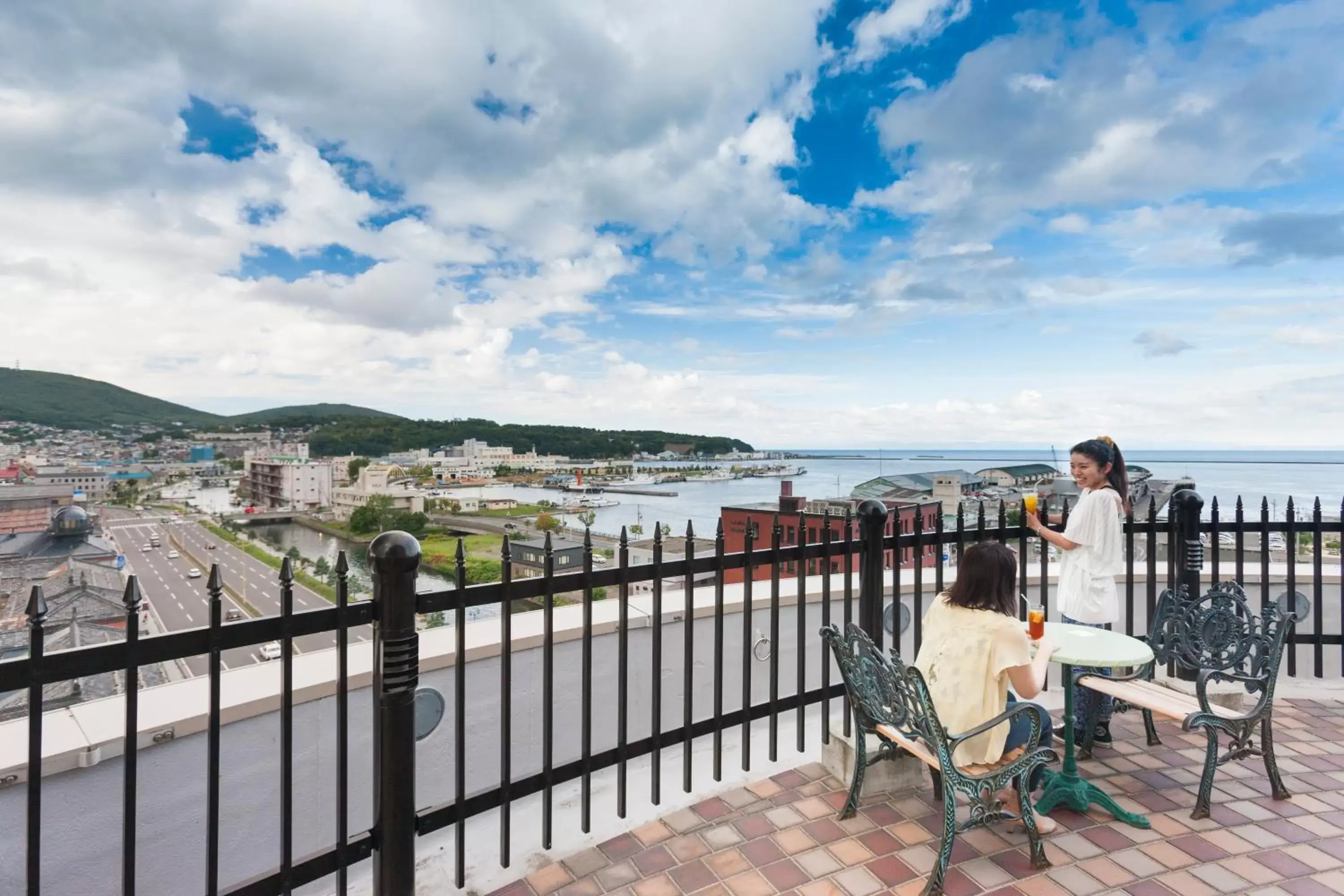 Balcony/Terrace in Hotel Nord Otaru