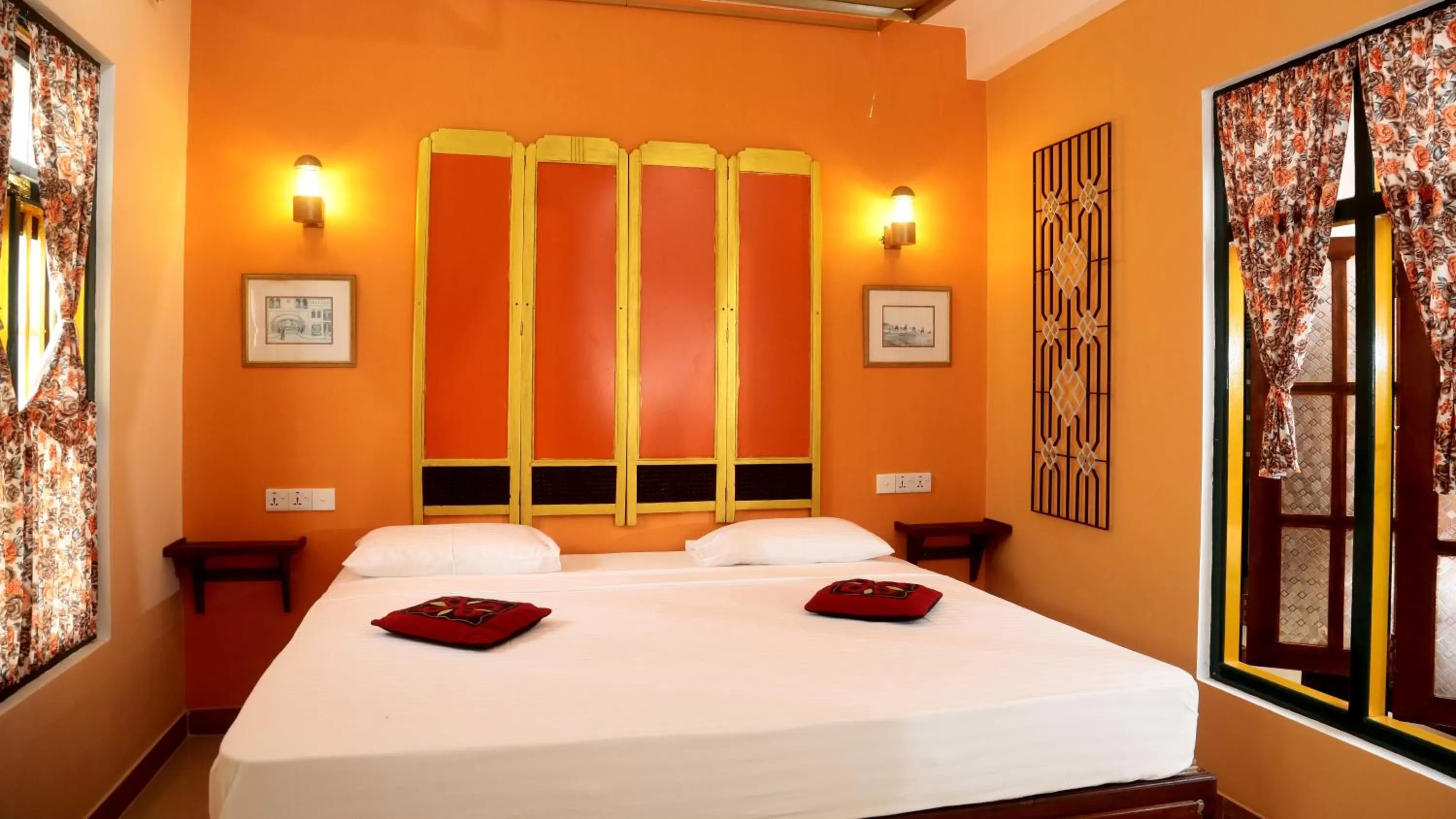 Bedroom, Bed in Villa Ceylon