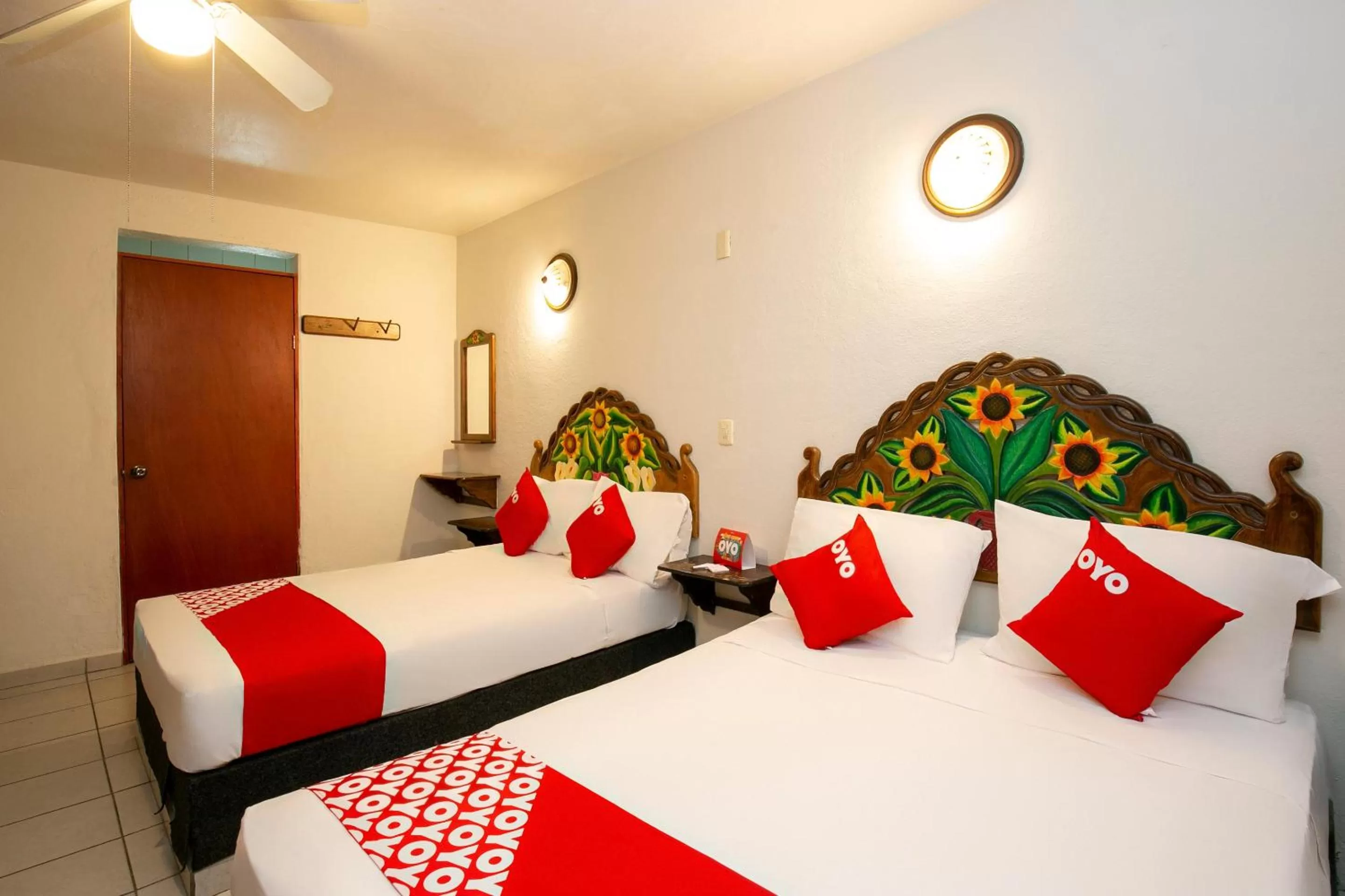 Bedroom in OYO La Casita