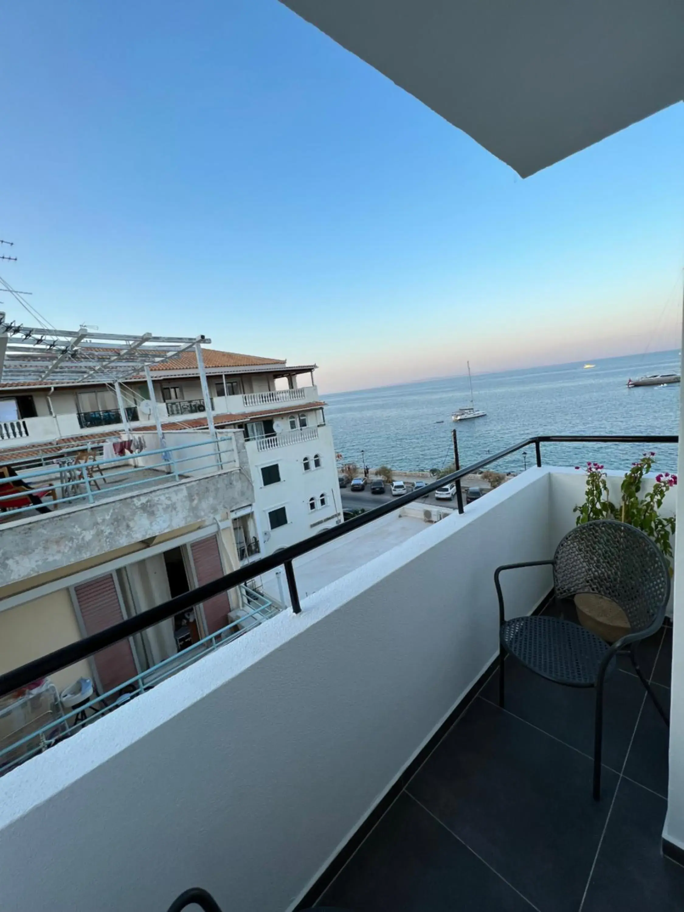 Balcony/Terrace in Yria Hotel