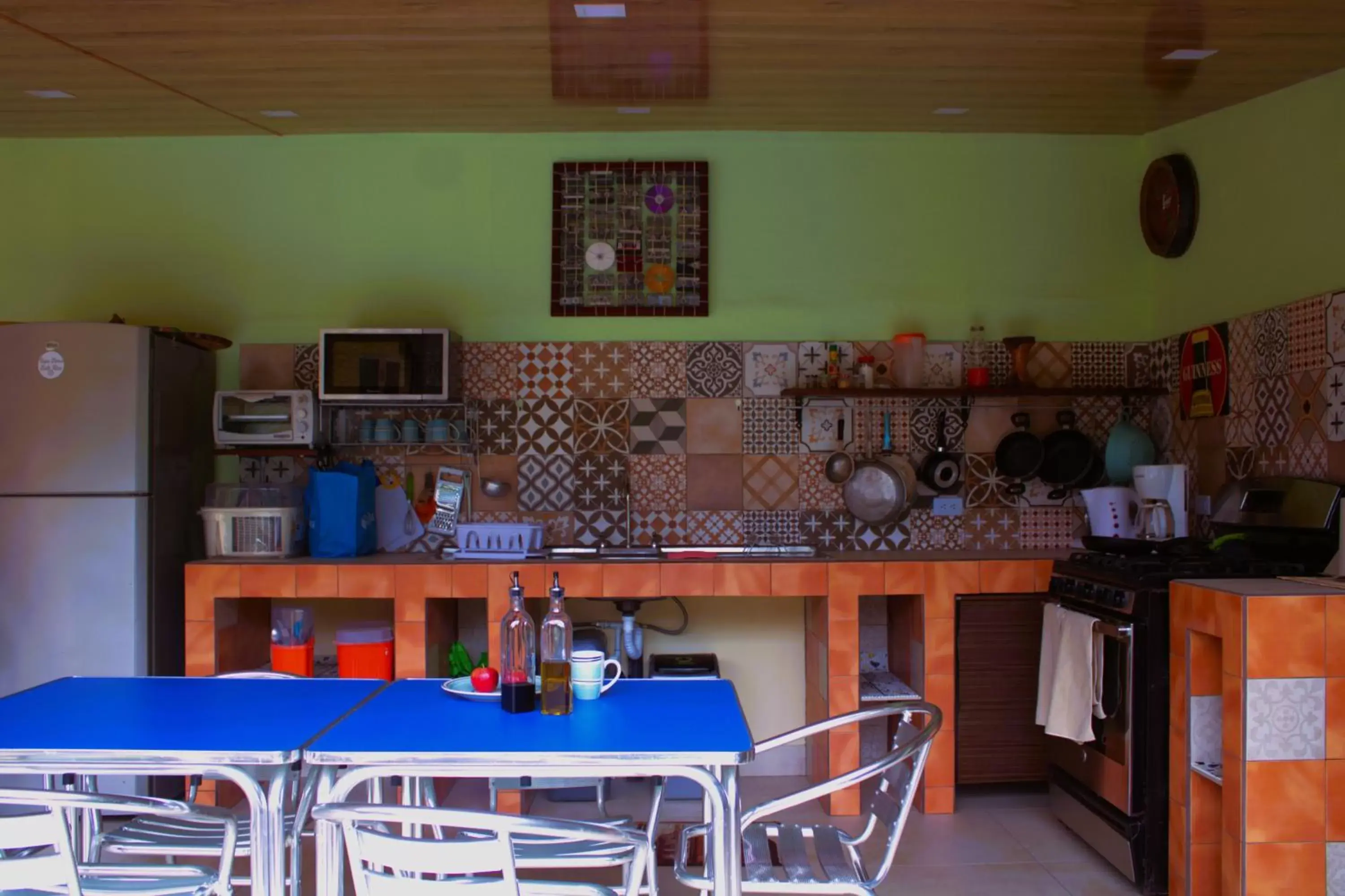 Kitchen or kitchenette, Restaurant/Places to Eat in Hotel Arte Natura