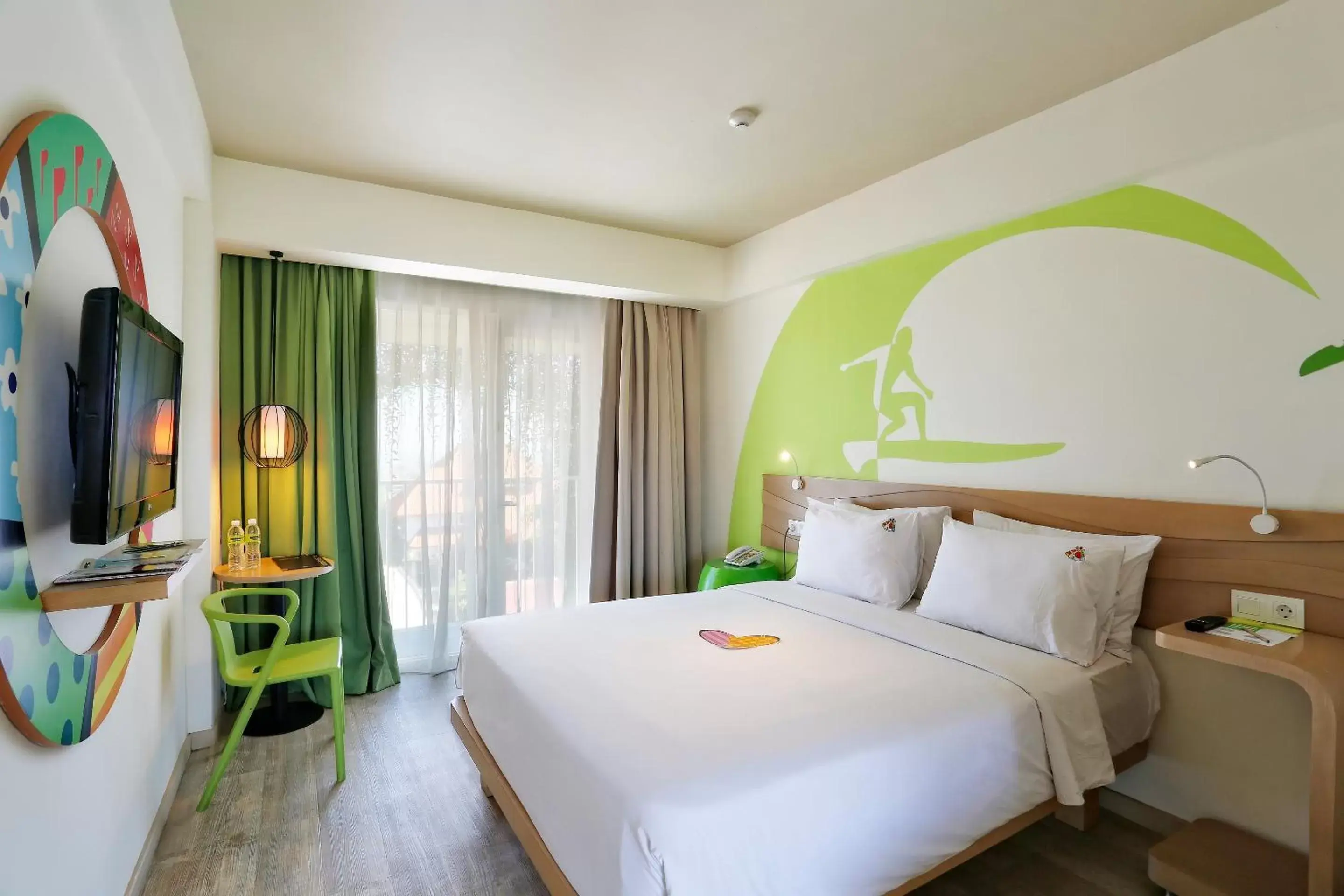 Bed in MaxOneHotels at Bukit Jimbaran Bed in MaxOneHotels at Bukit Jimbaran