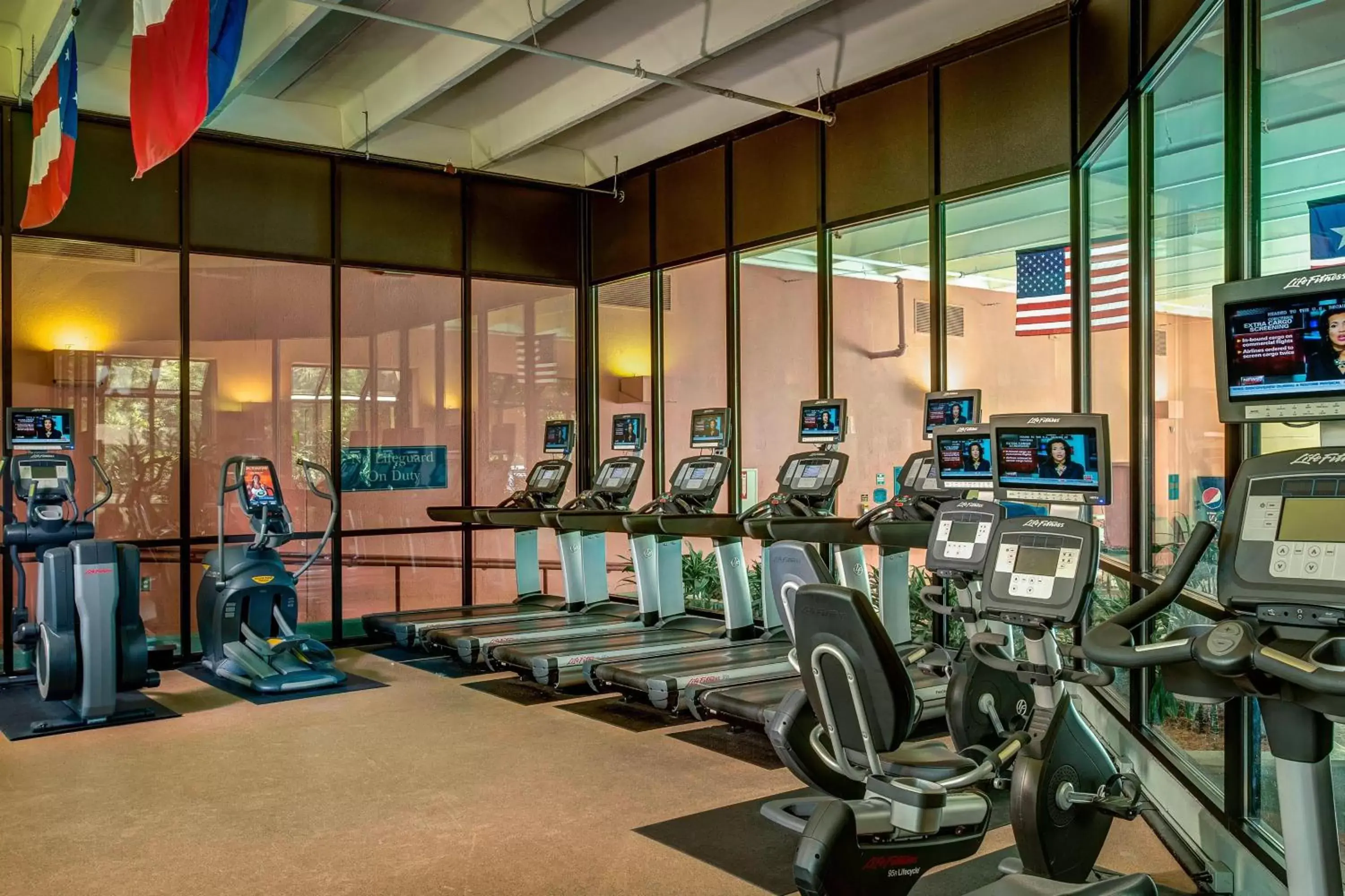 Fitness centre/facilities, Fitness Center/Facilities in Houston Marriott Westchase