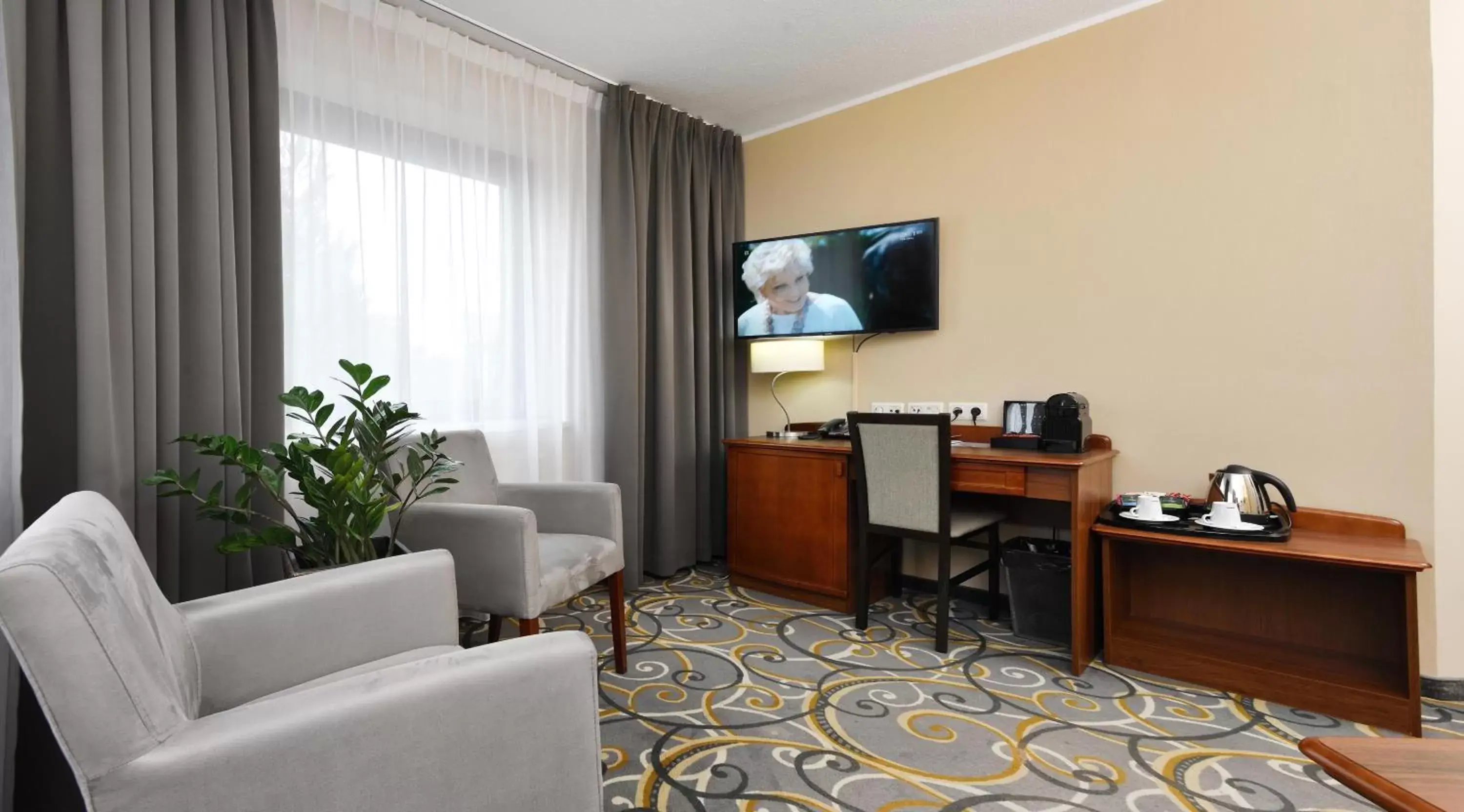 TV and multimedia, TV/Entertainment Center in City Hotel