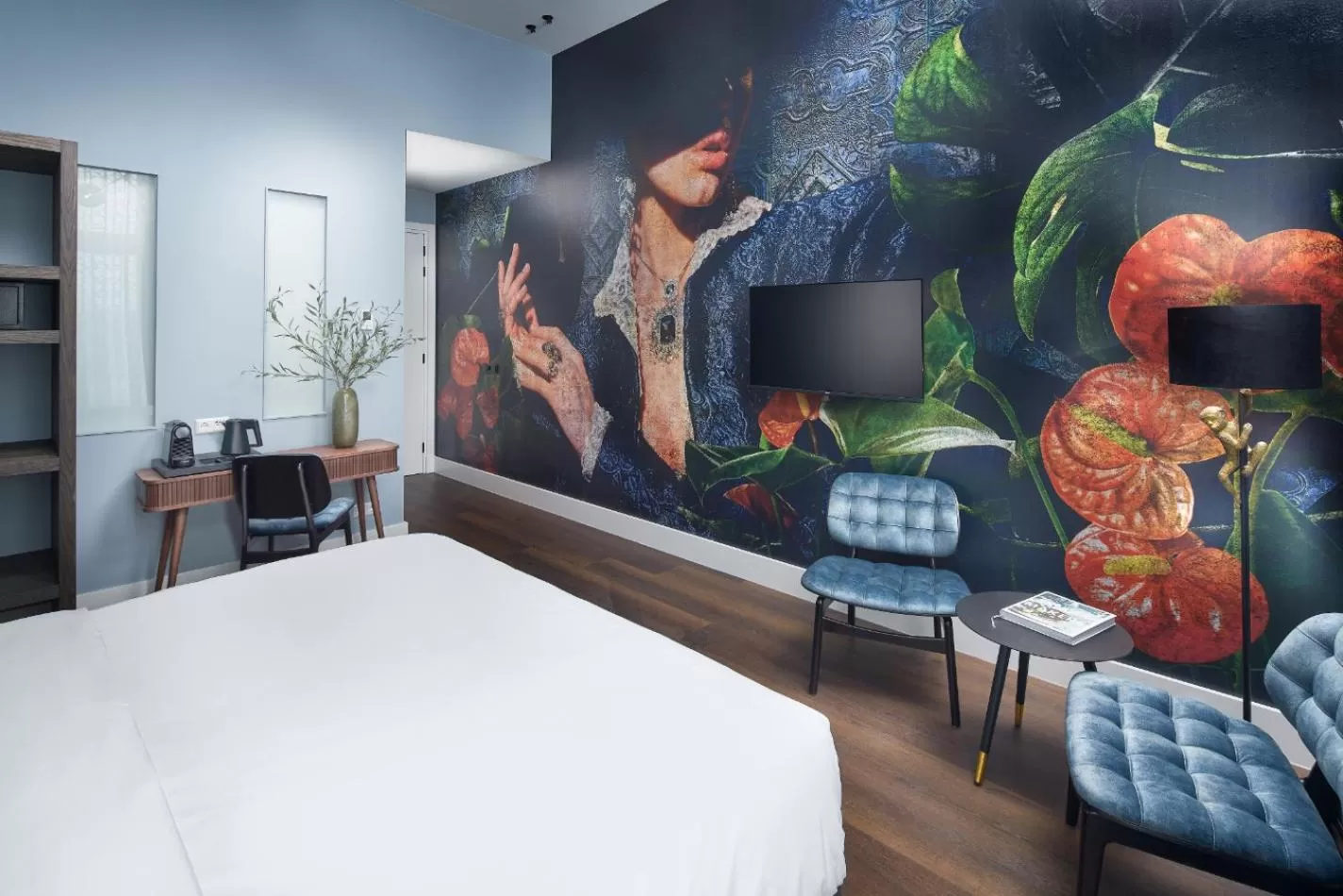 Bedroom, Bed in Boutique Hotel Brasa Beemster