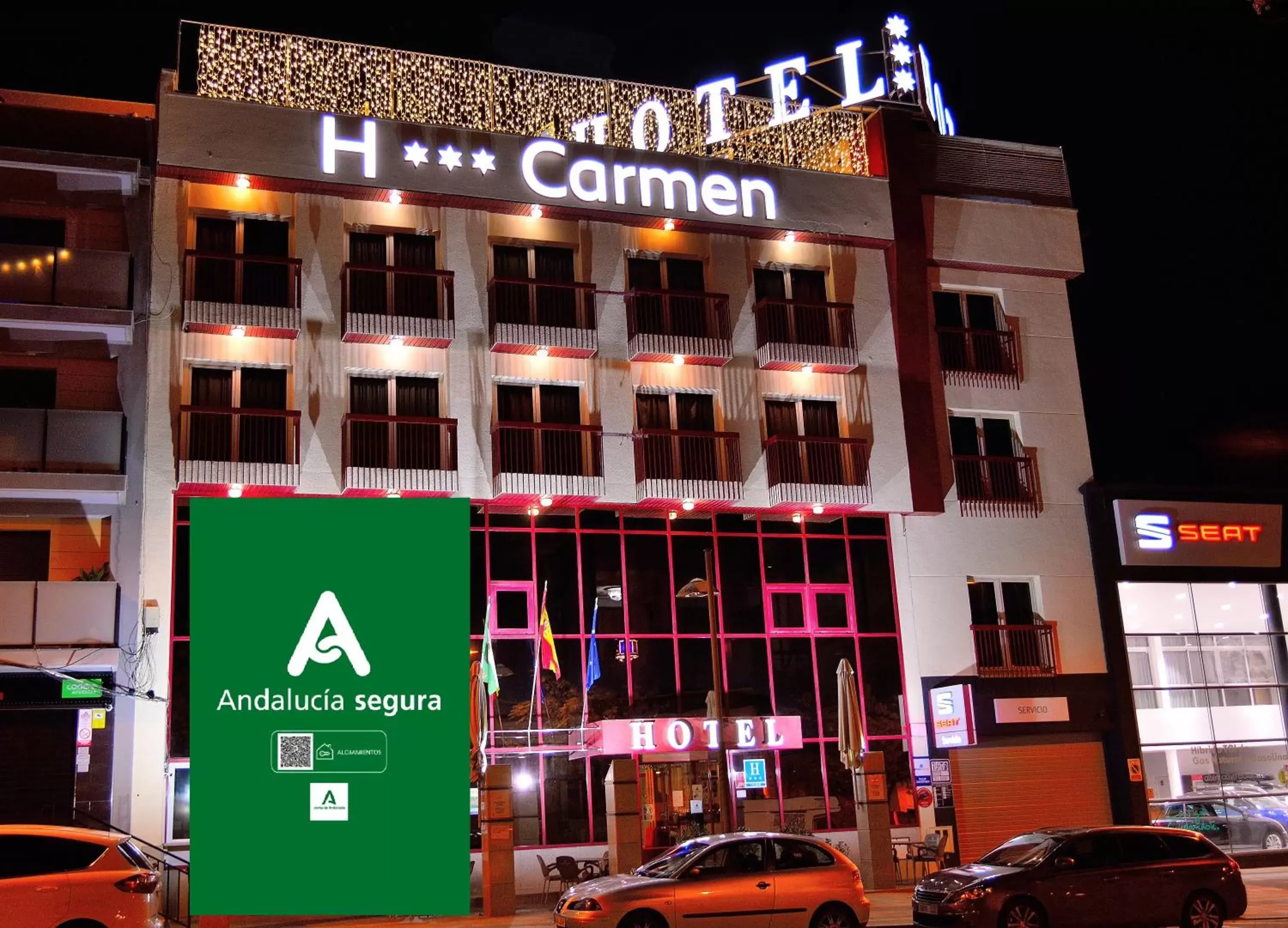 Property Building in Hotel Mari Carmen