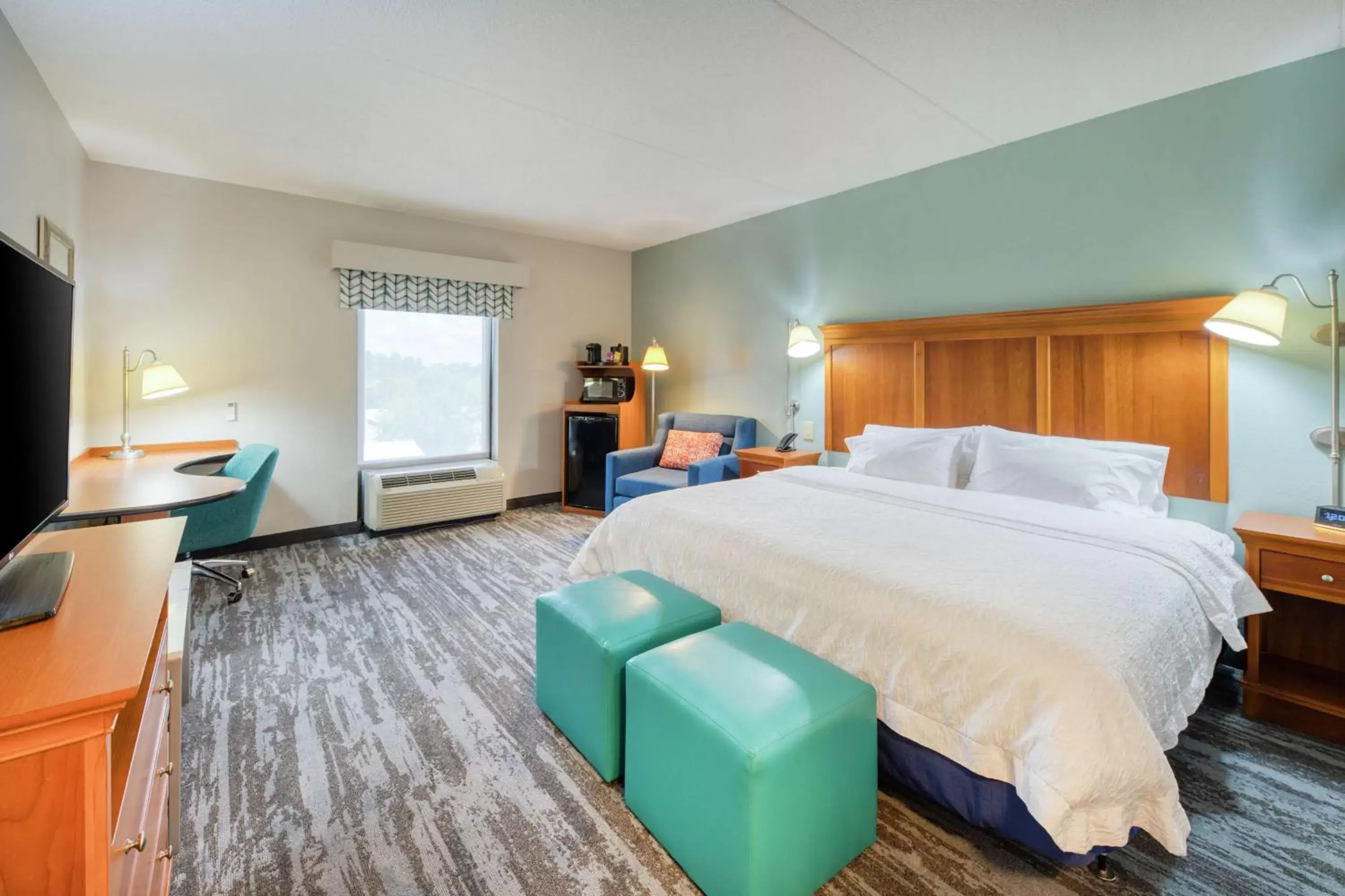 Bedroom in Hampton Inn Wilmington University Area