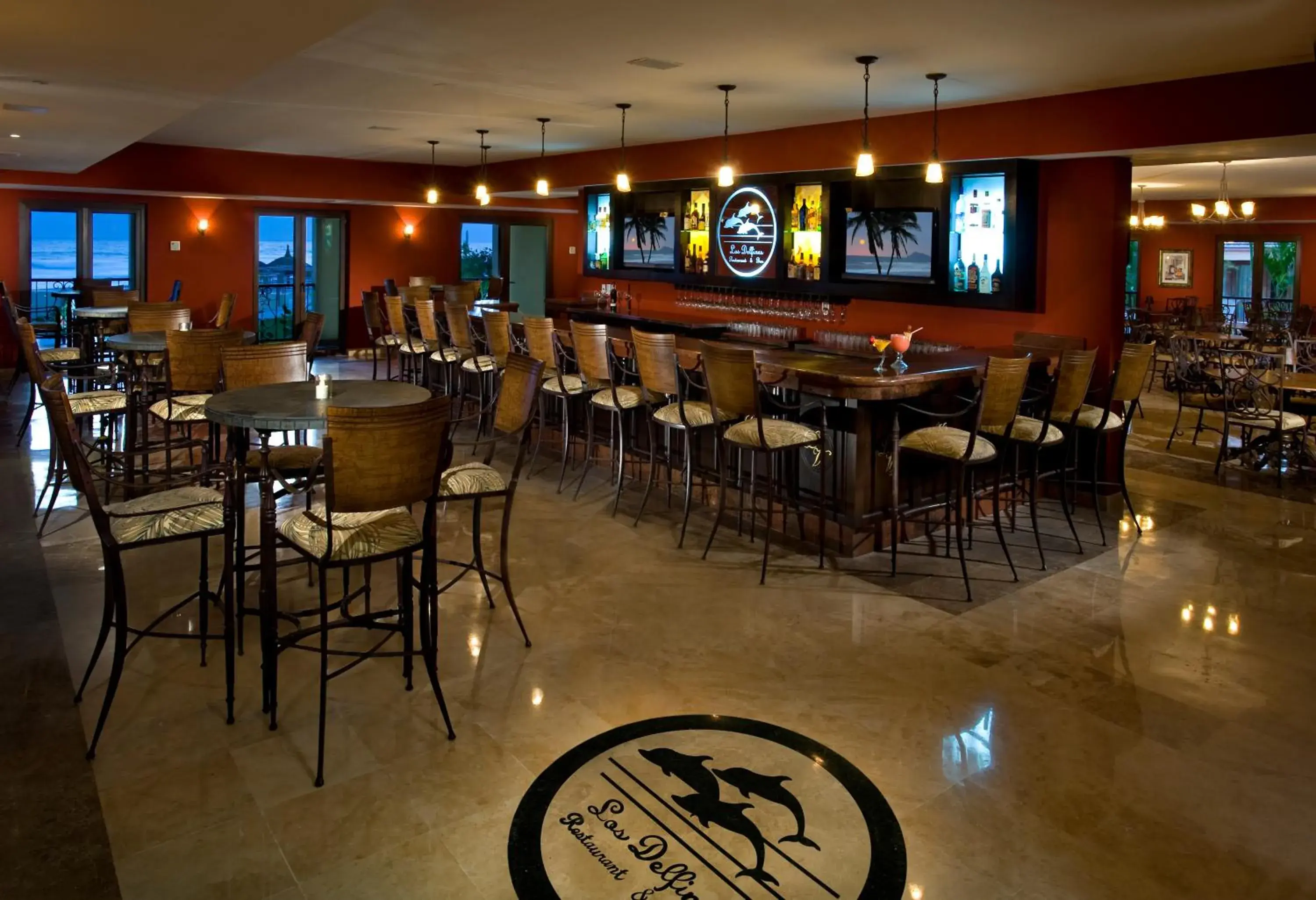 Lounge or bar, Restaurant/Places to Eat in Las Villas by Estrella del Mar