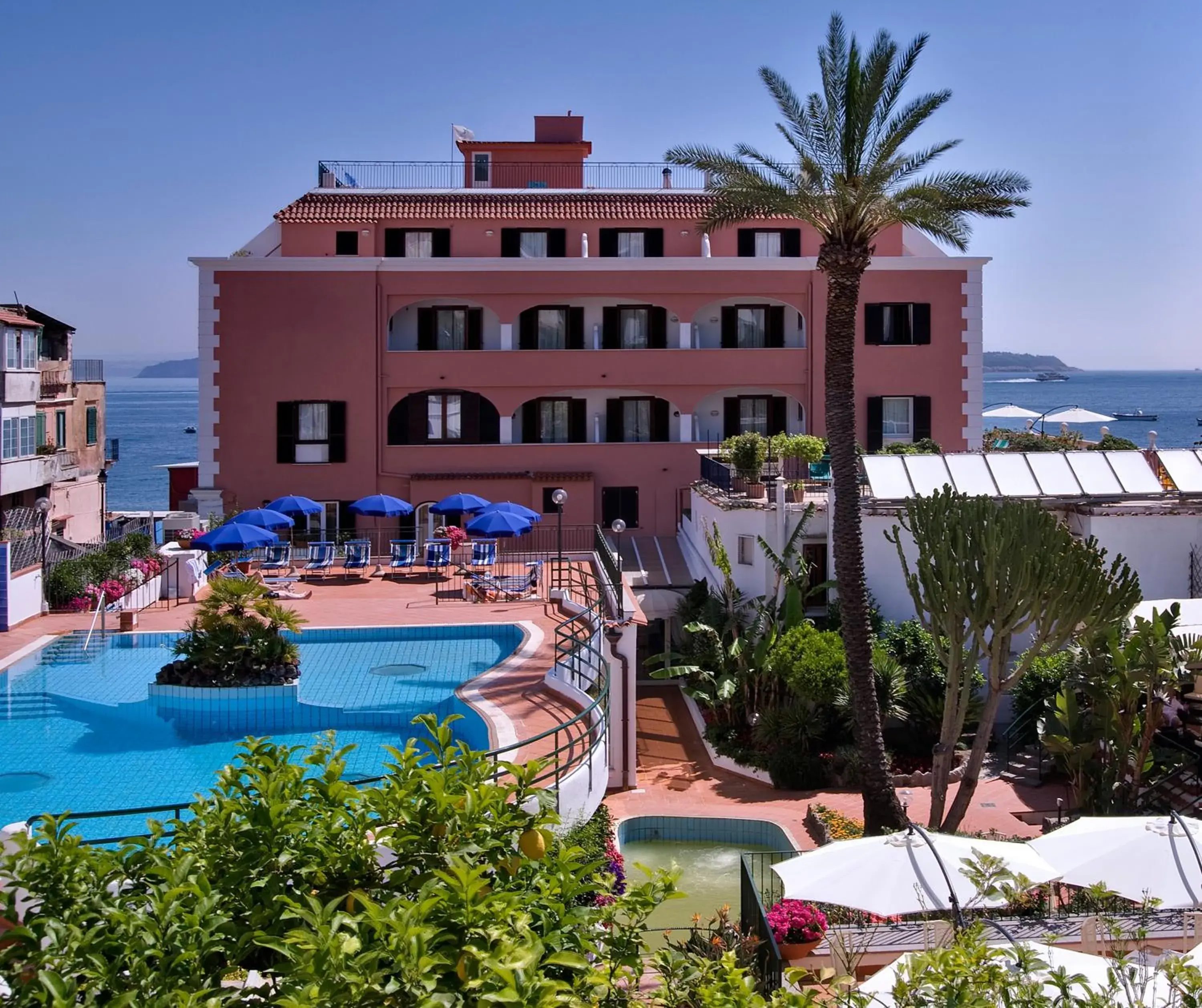 Swimming pool, Pool View in Hotel Mare Blu Terme