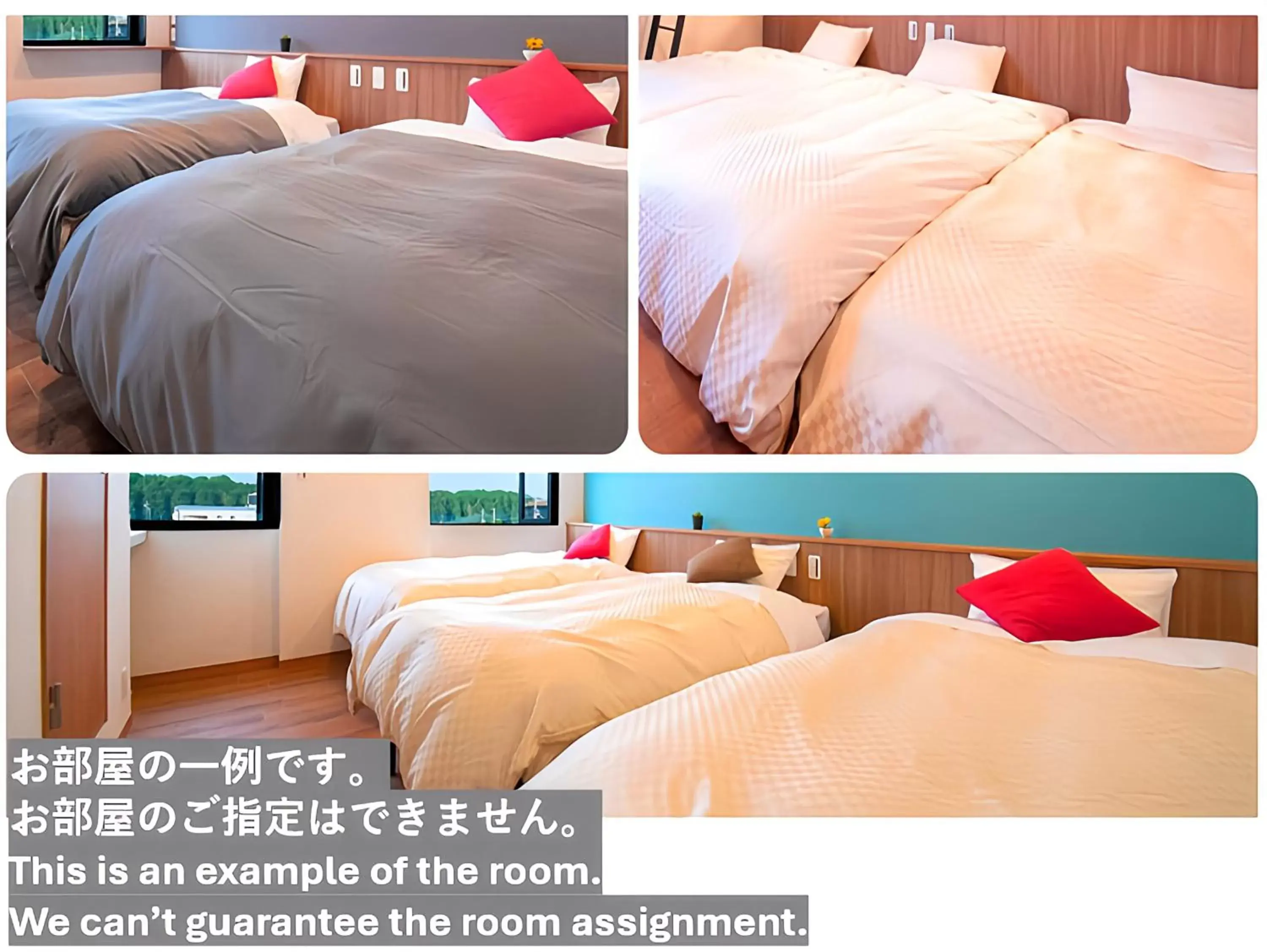 Photo of the whole room, Bed in Narita AIC Airport Hotel