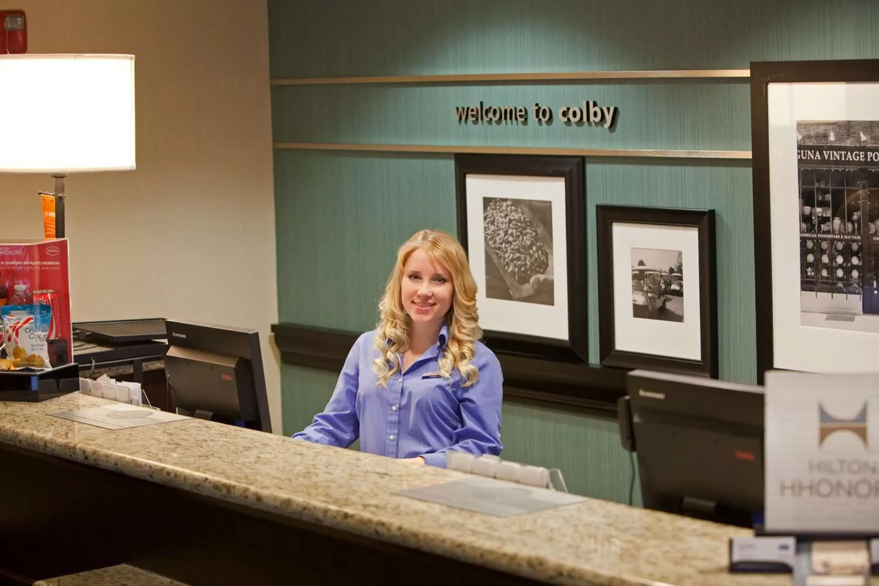 Lobby or reception, Lobby/Reception in Hampton Inn Colby