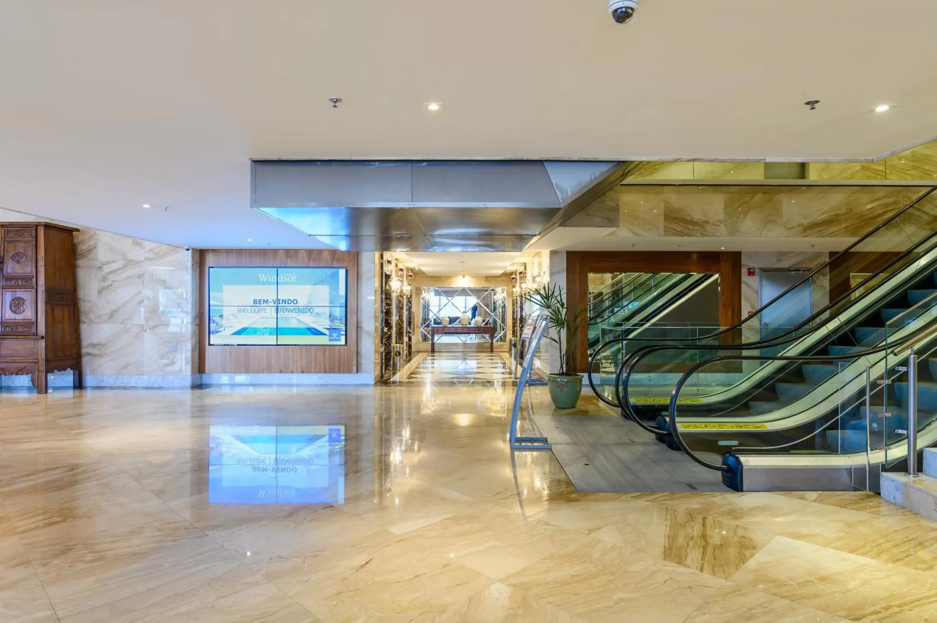 Lobby or reception in Windsor Marapendi Hotel
