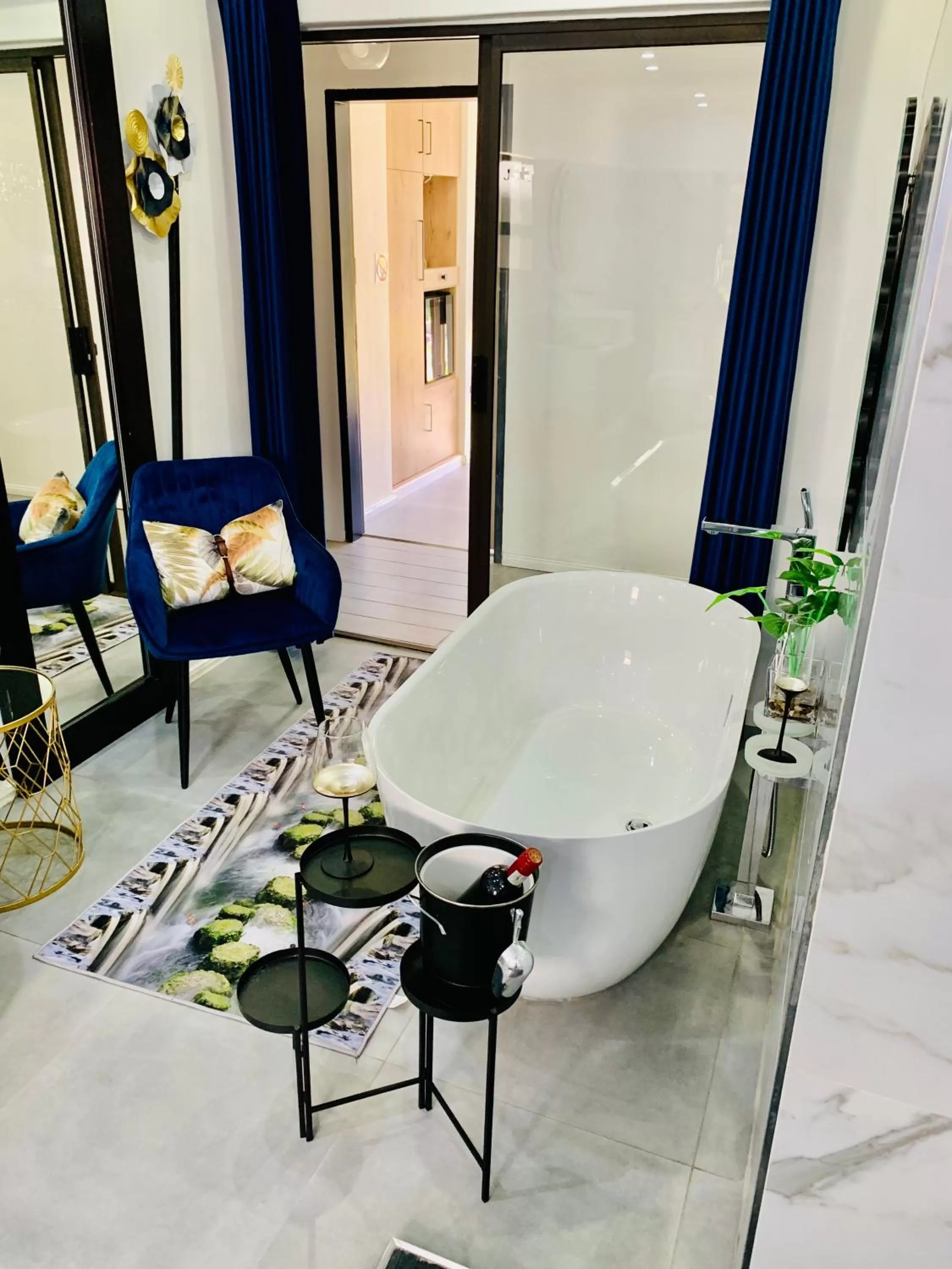 Bathroom in 24 On Basil Inventive suites