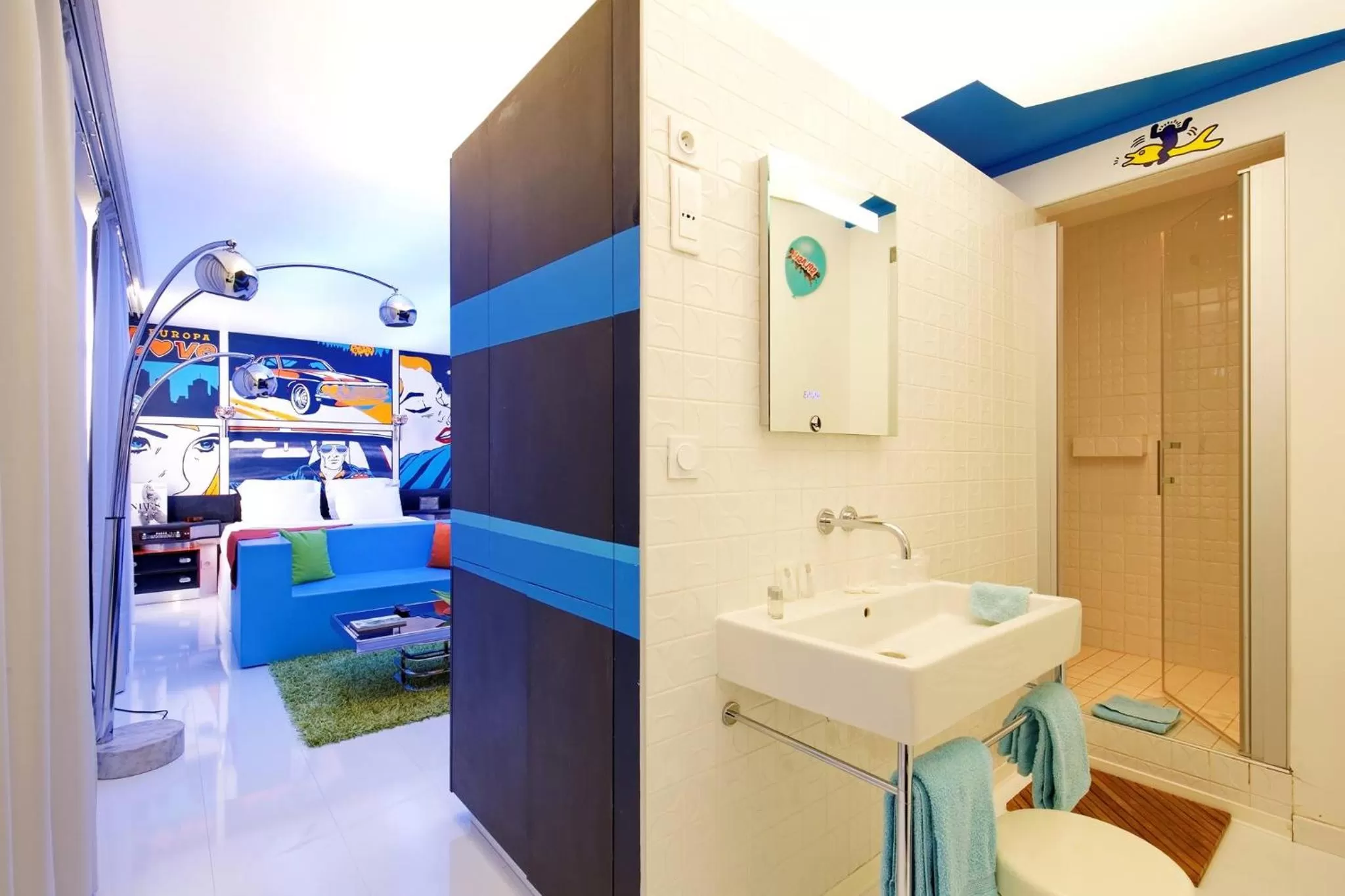 Bathroom in Urban Style hotel de l'Europe