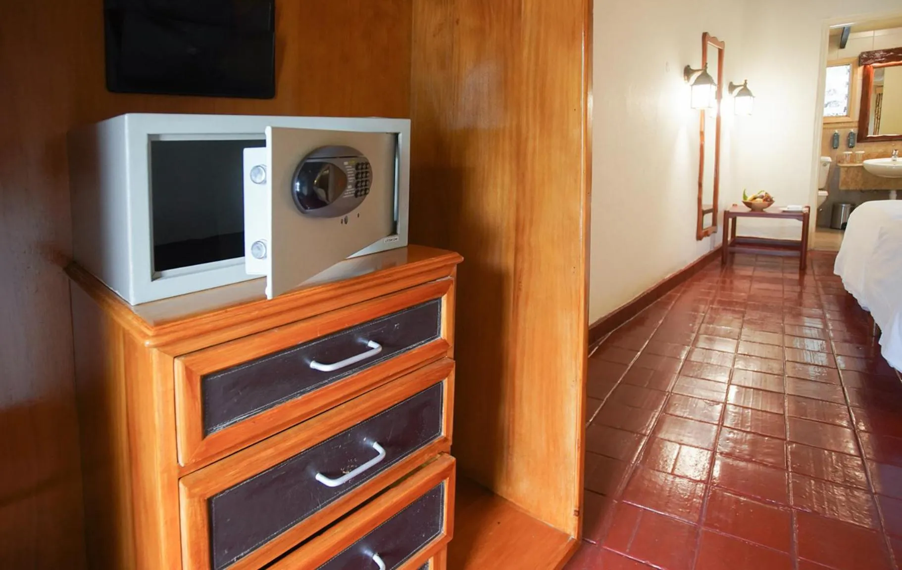 safe, Bed in Sarova Lion Hill Game Lodge