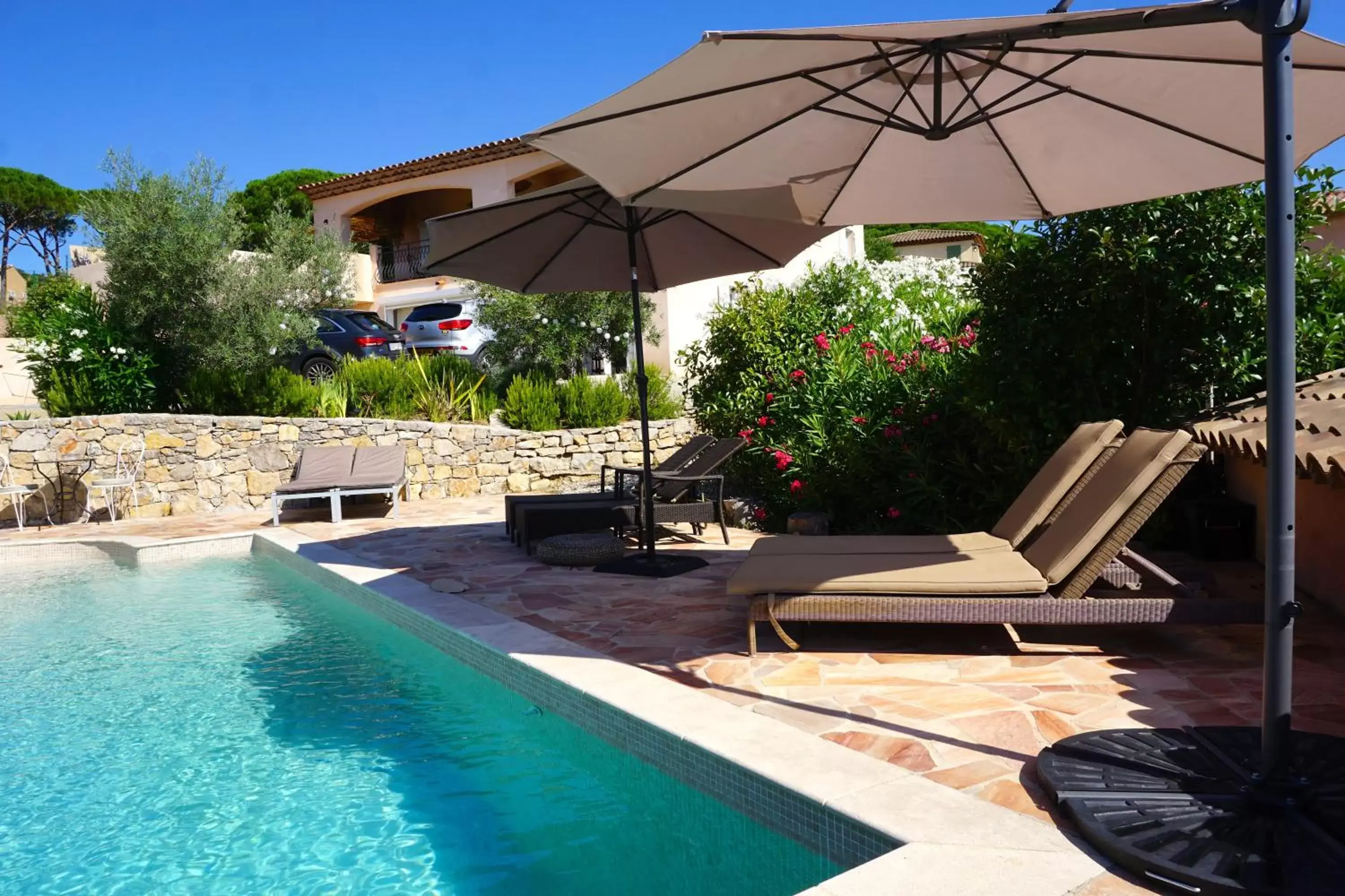 Patio, Swimming Pool in Lone Star House