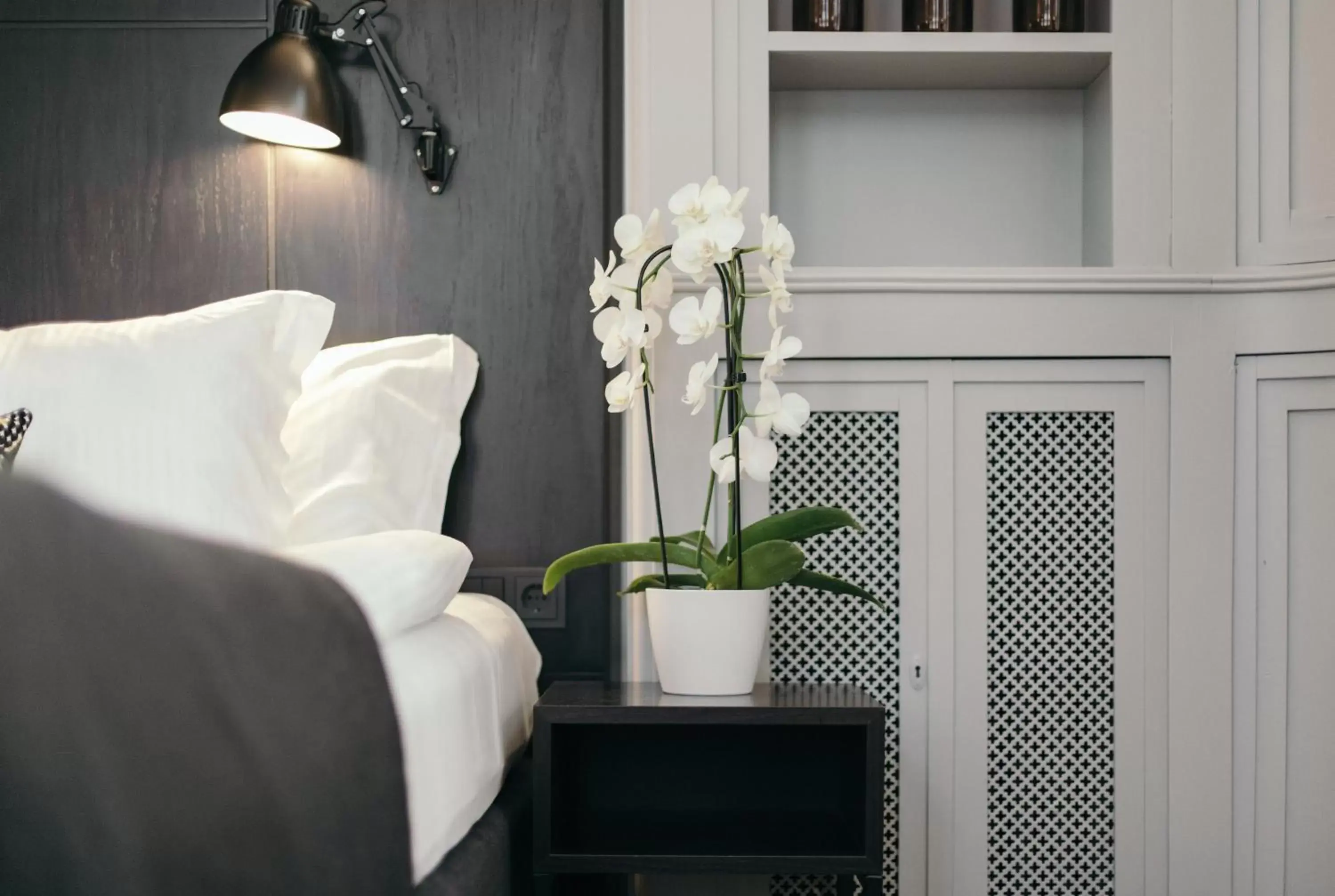 Bed in Apótek Hotel Reykjavík by Keahotels Bed in Apótek Hotel Reykjavík by Keahotels