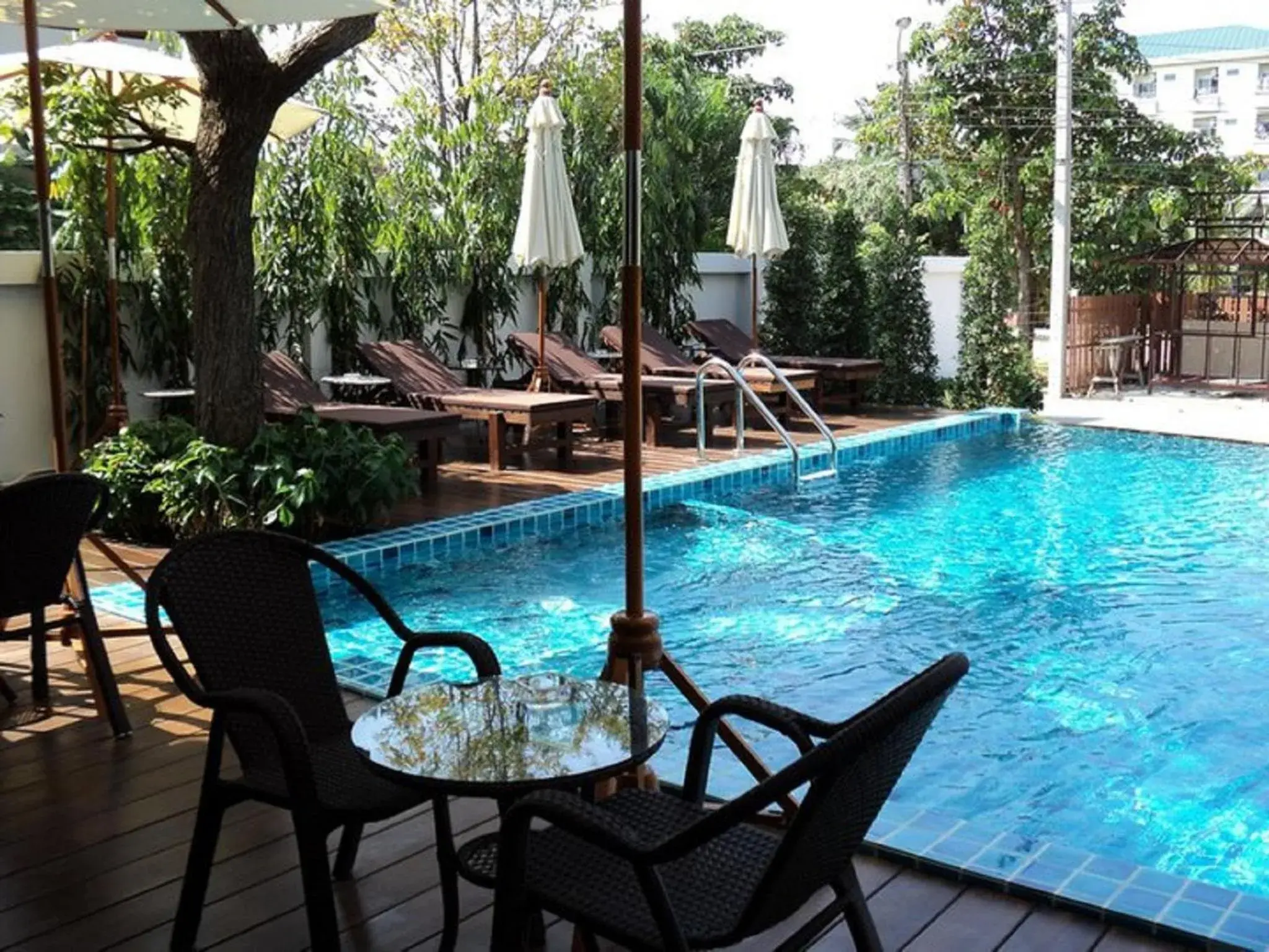 Pool view, Swimming Pool in Suvarnabhumi Suite