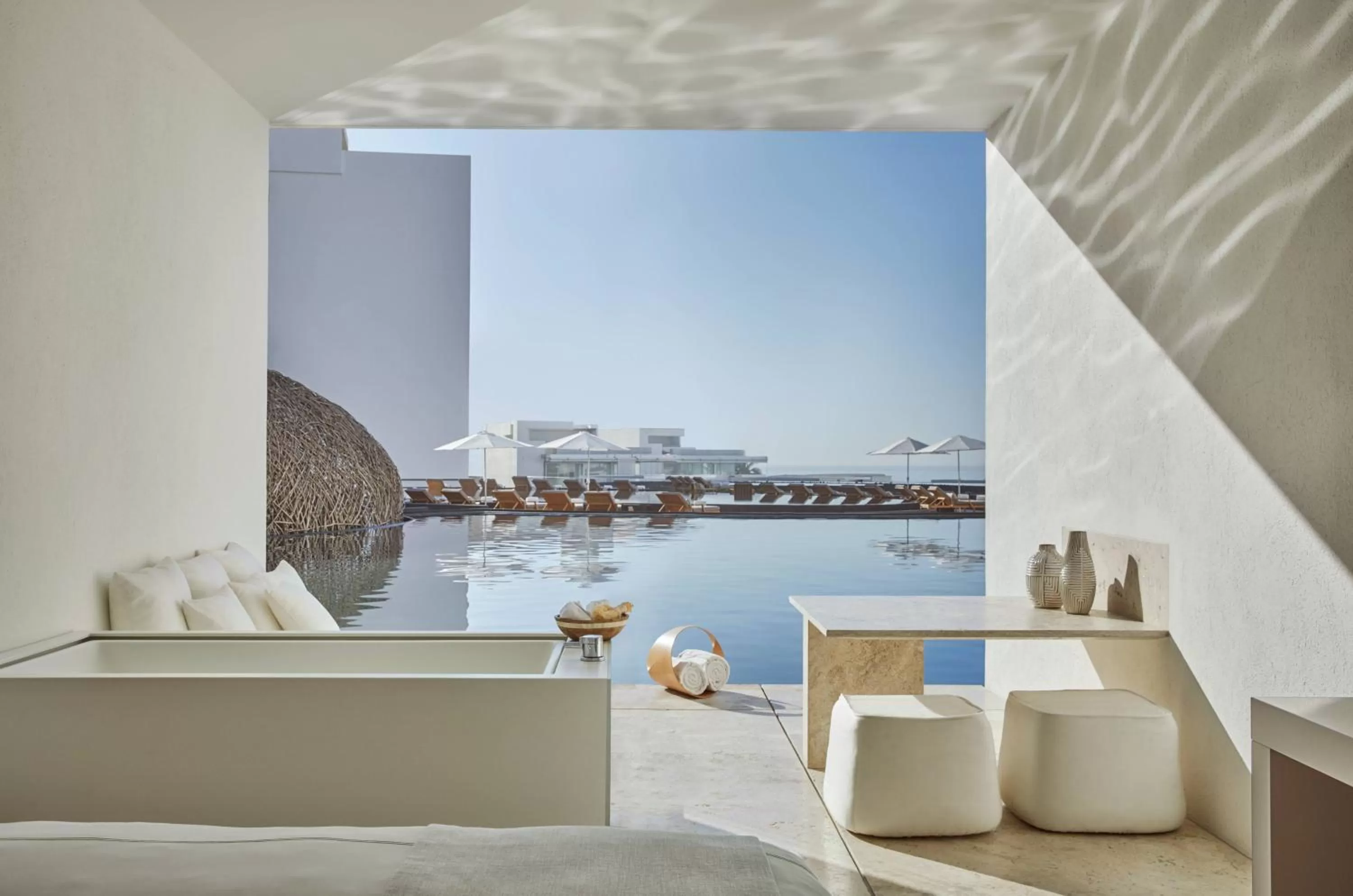 Patio in Viceroy Los Cabos