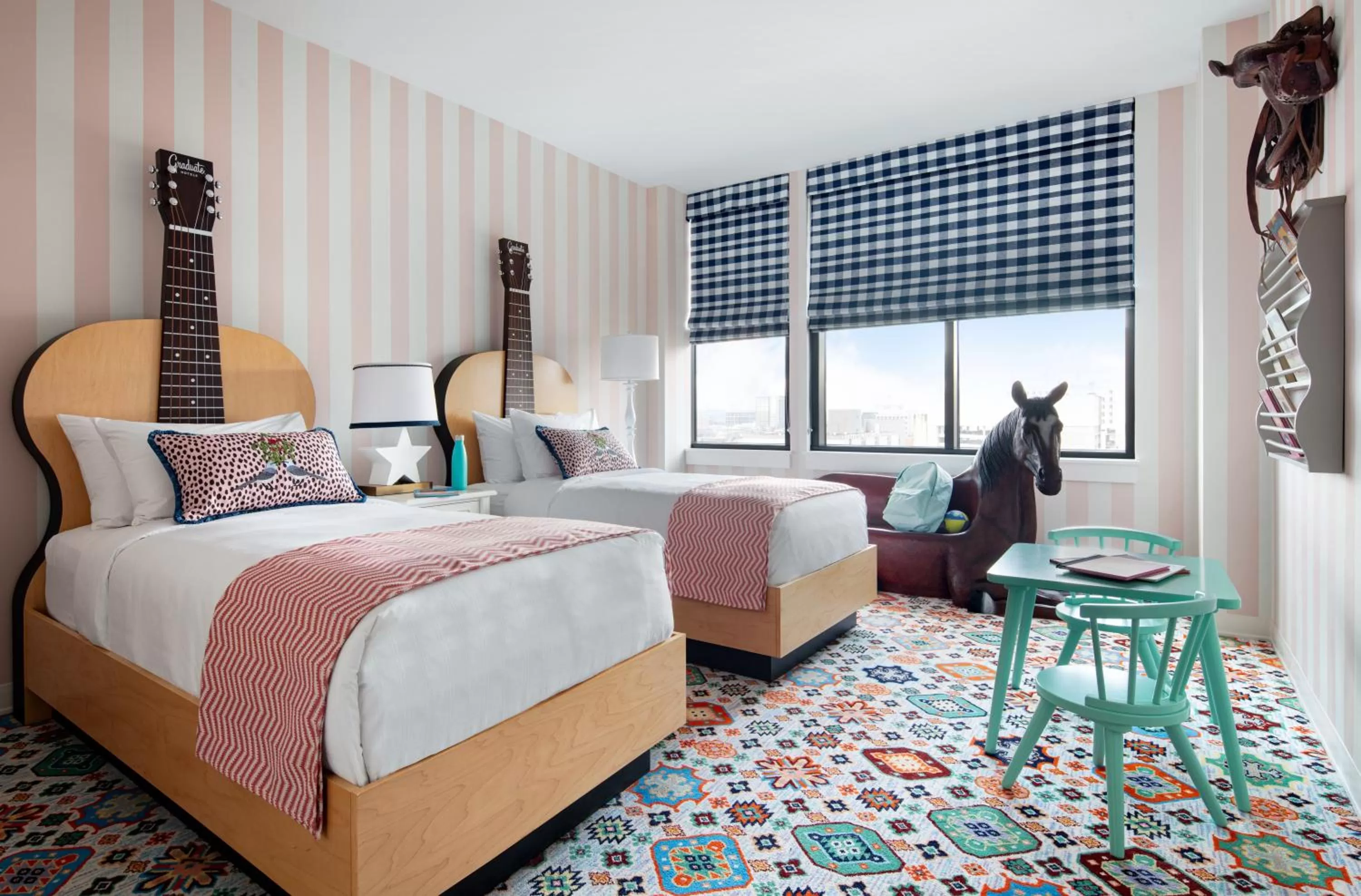 Photo of the whole room, Bed in Graduate by Hilton Nashville