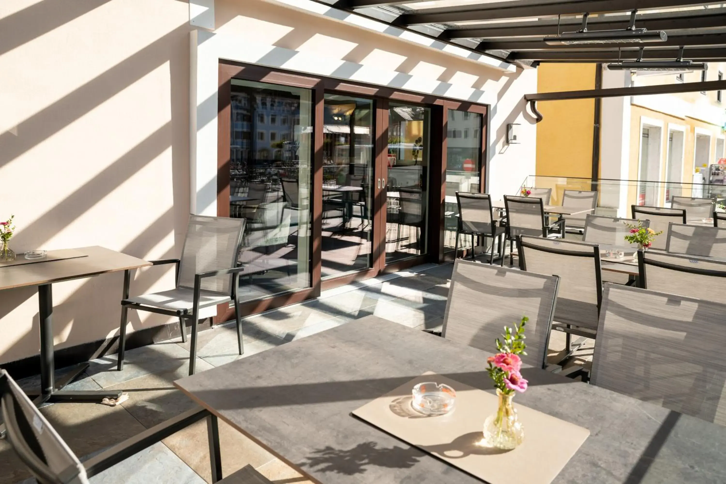 Balcony/Terrace, Restaurant/Places to Eat in Hotel Heitzmann