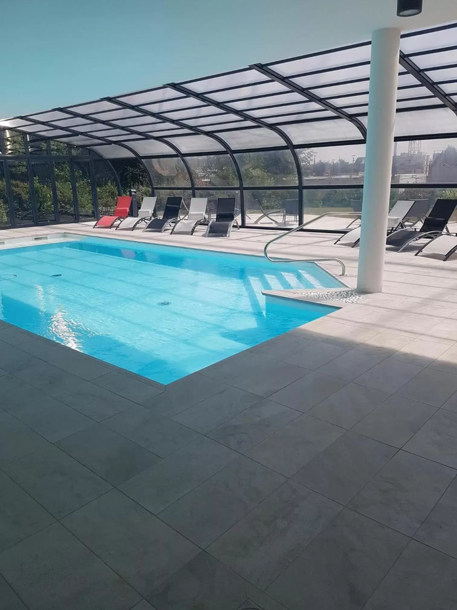 Swimming Pool in Kyriad Prestige Residence Cabourg-Dives-sur-Mer