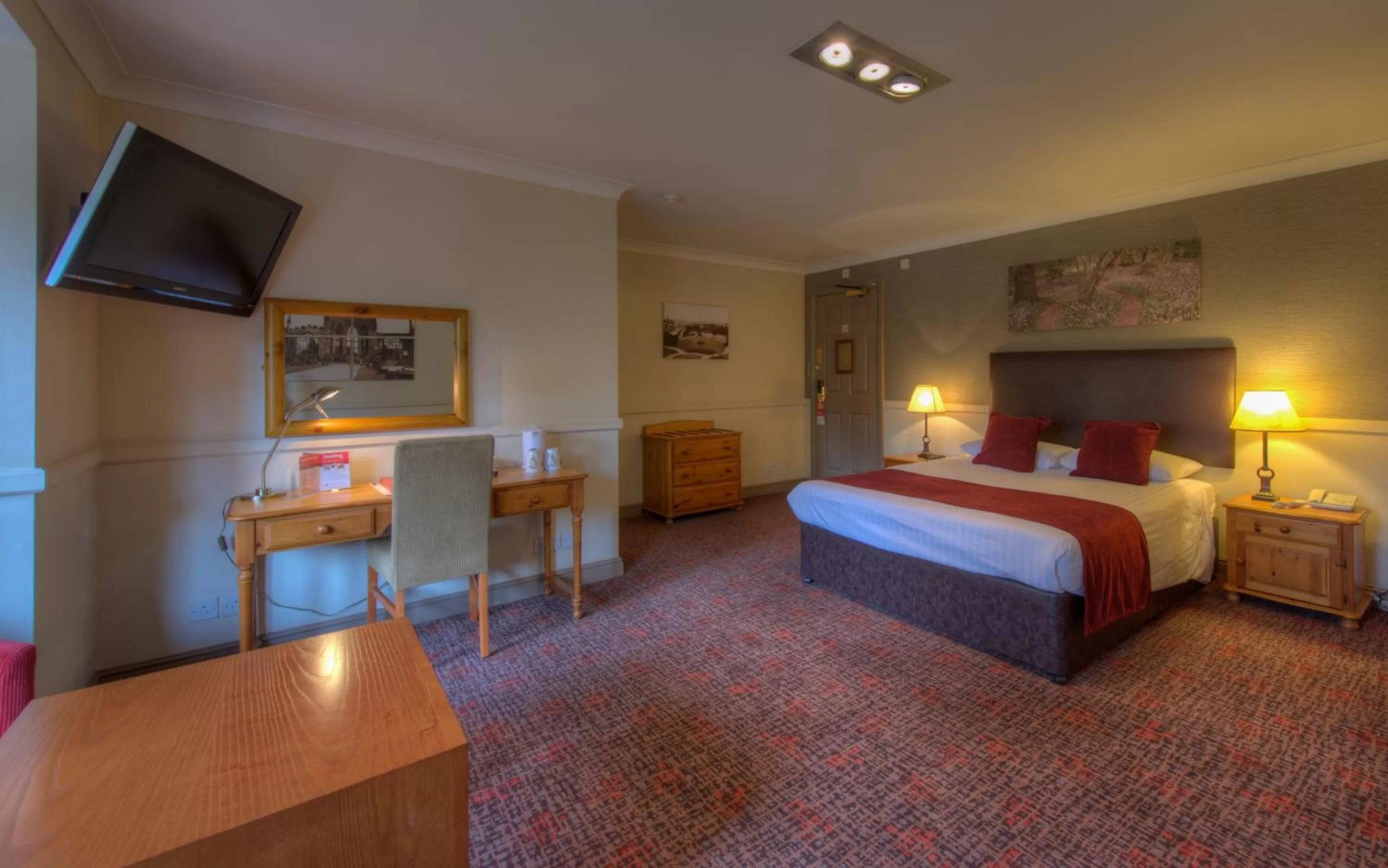 Photo of the whole room, Bed in Old Mill by Chef & Brewer Collection