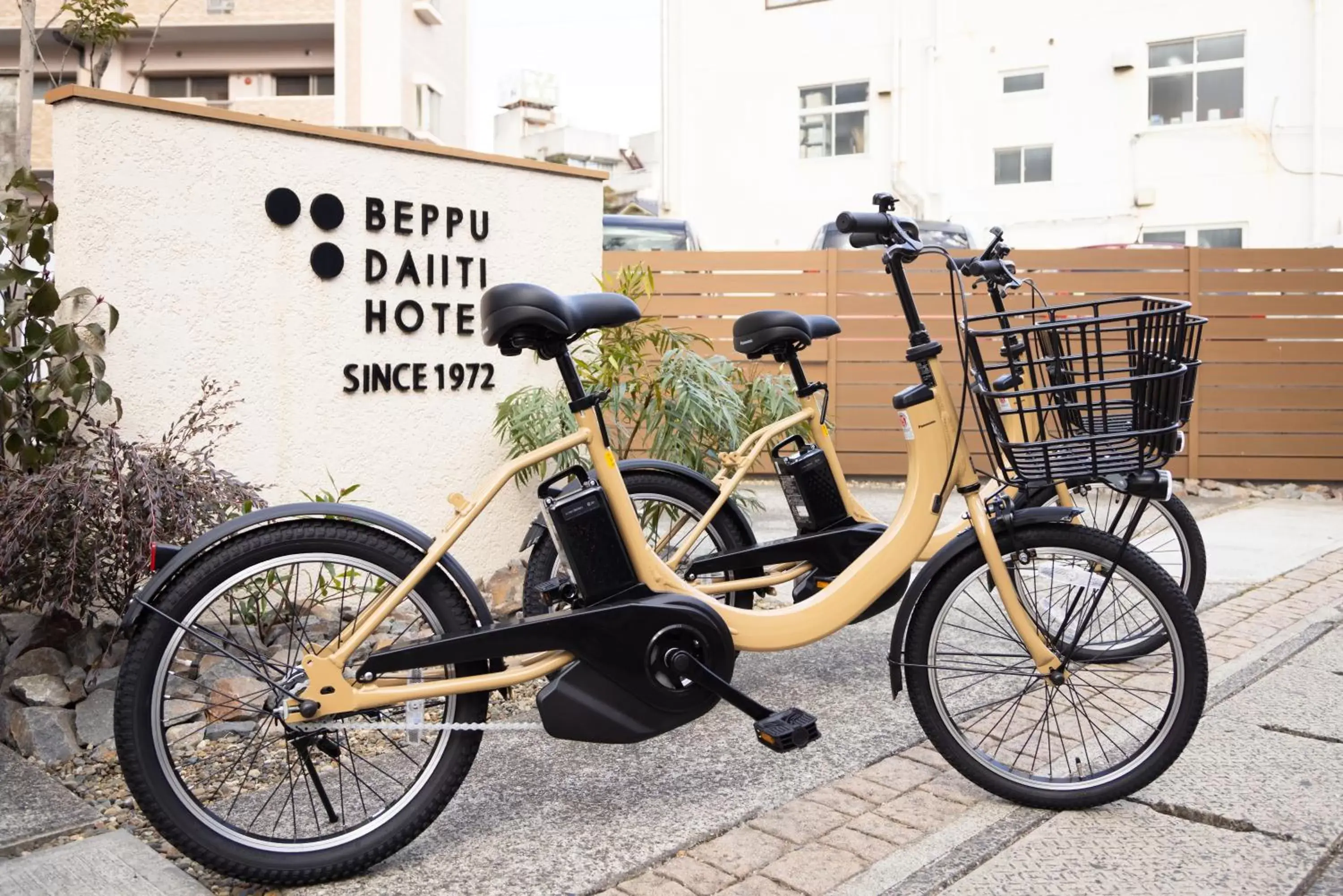 Biking in Beppu Daiiti Hotel