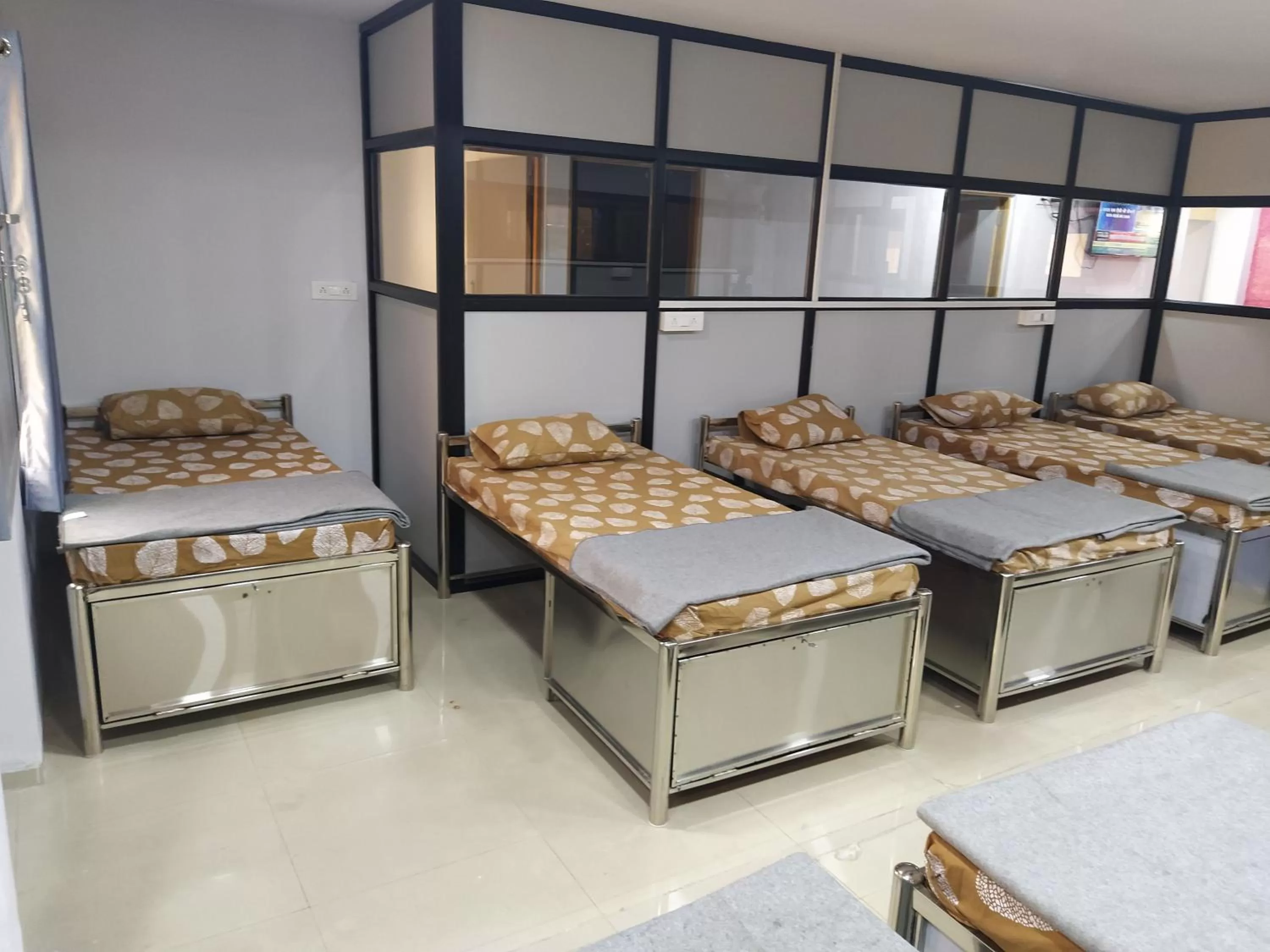 Photo of the whole room, Bed in Shiv Sai Dormitory