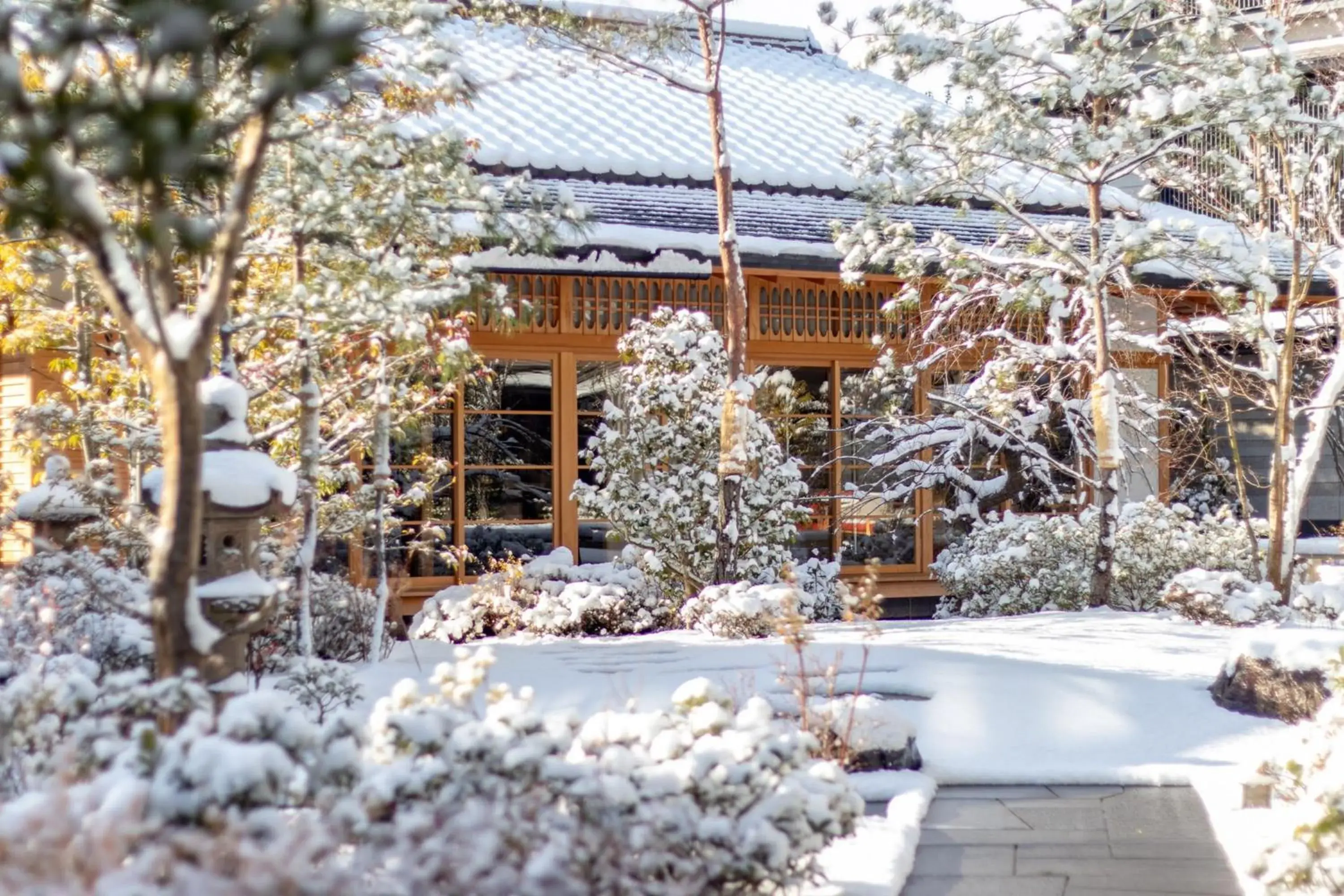 Property building, Winter in HOTEL THE MITSUI KYOTO, a Luxury Collection Hotel & Spa