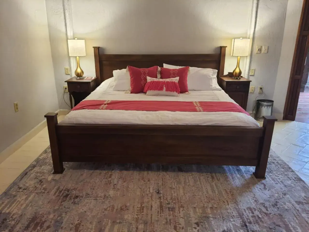 Bed in Mansion San Miguel