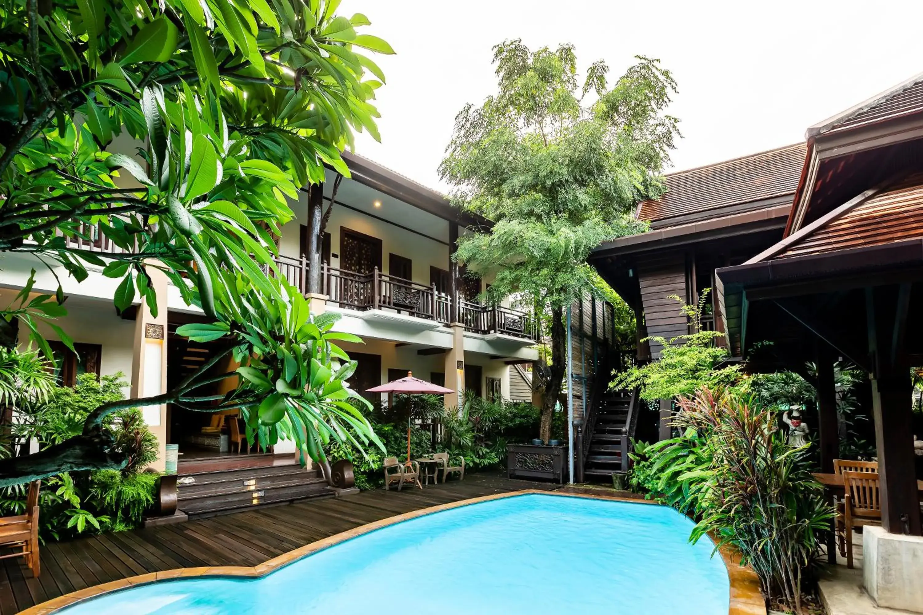 Property building, Swimming Pool in Amata Lanna Chiang Mai, One Member of the Secret Retreats