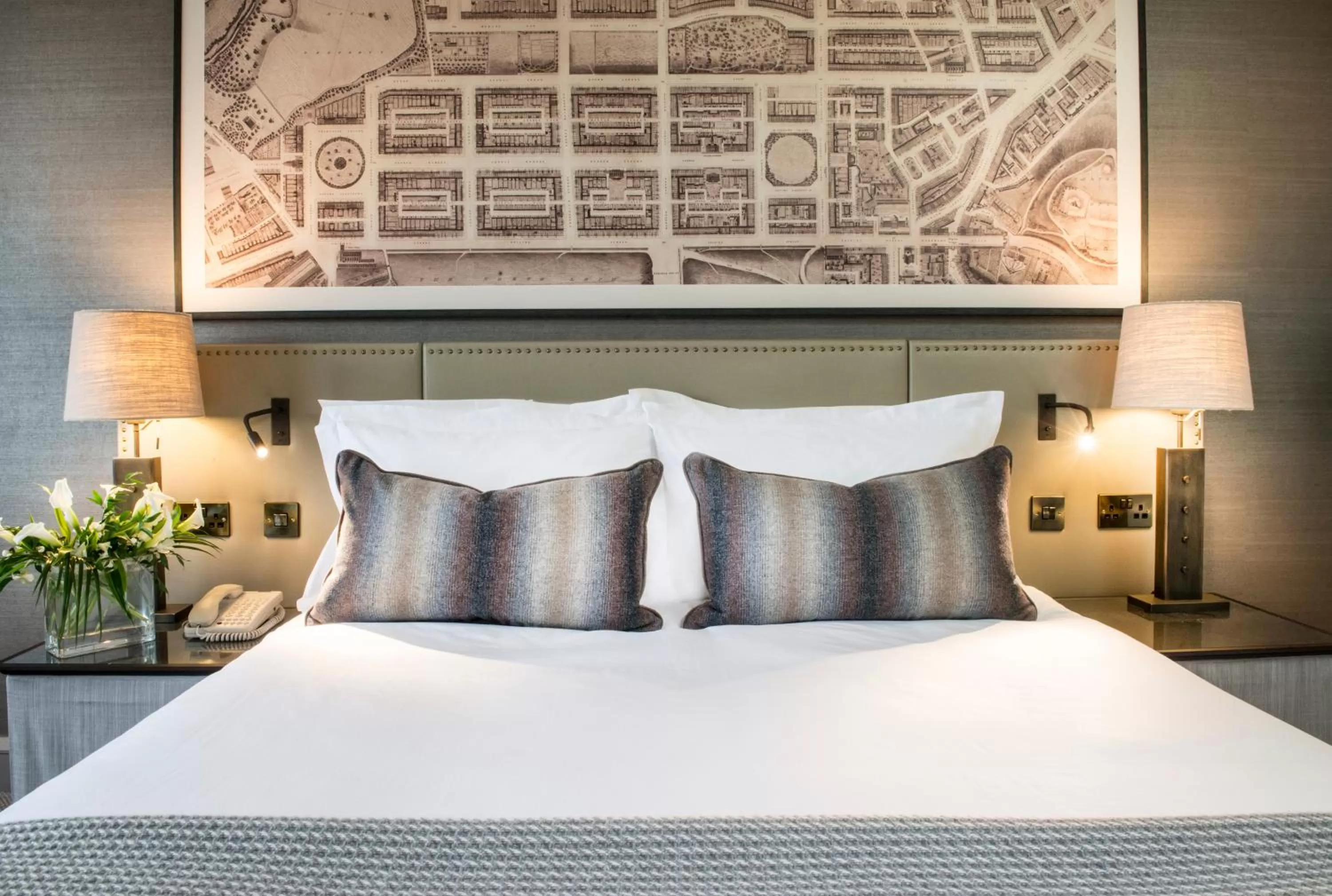 Bedroom, Bed in InterContinental Edinburgh The George by IHG