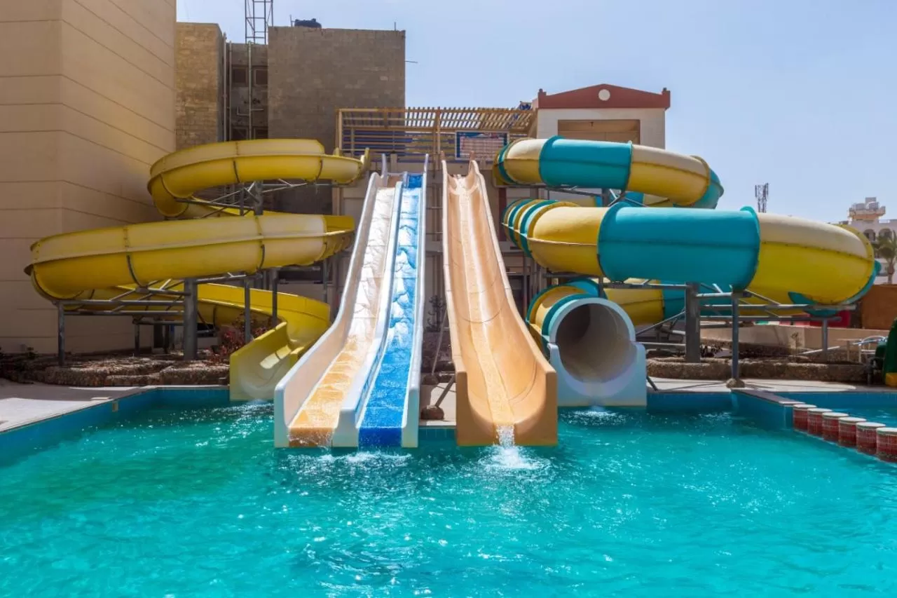 Aqua park in King Tut Aqua Park Beach Resort