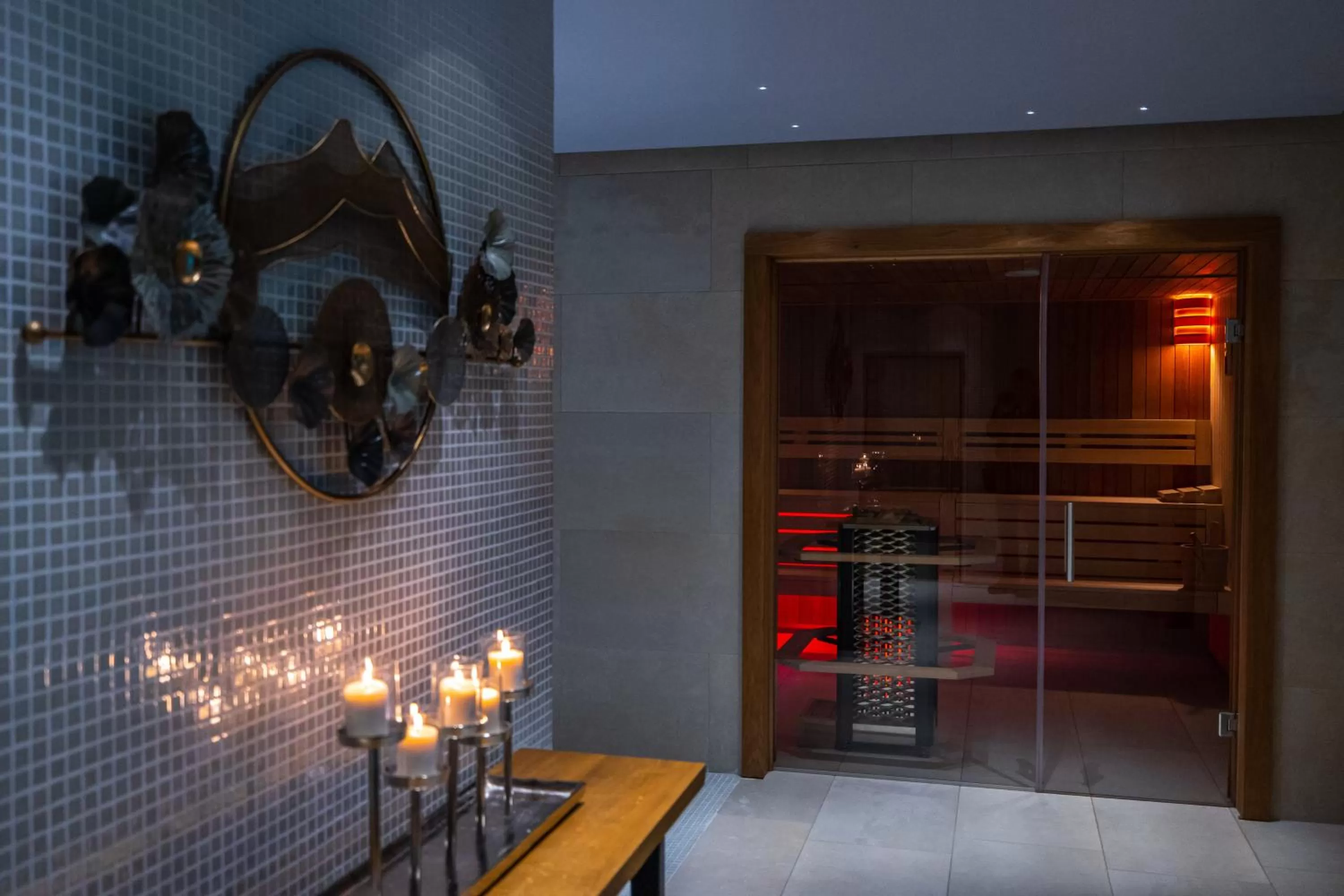 Sauna in Hotel Belmont